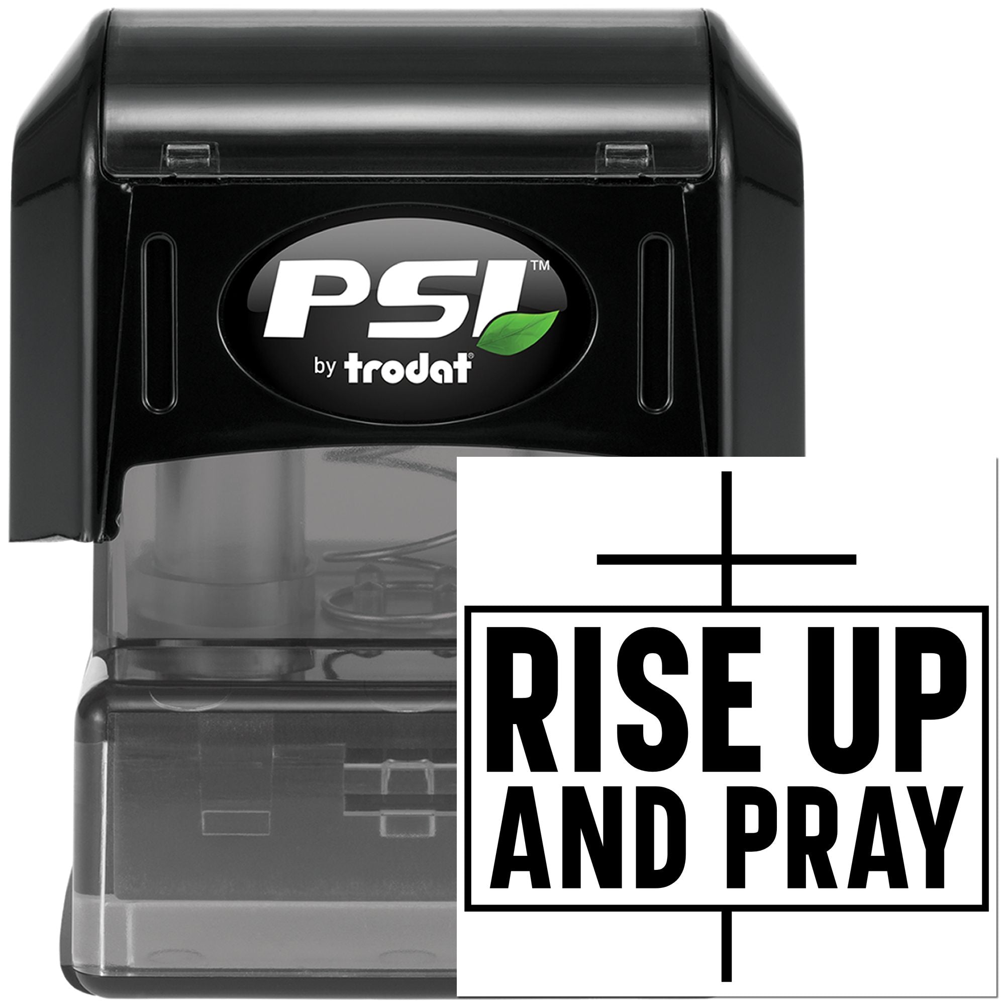 Pre-Inked Rise Up Pray Papercraft Stamp