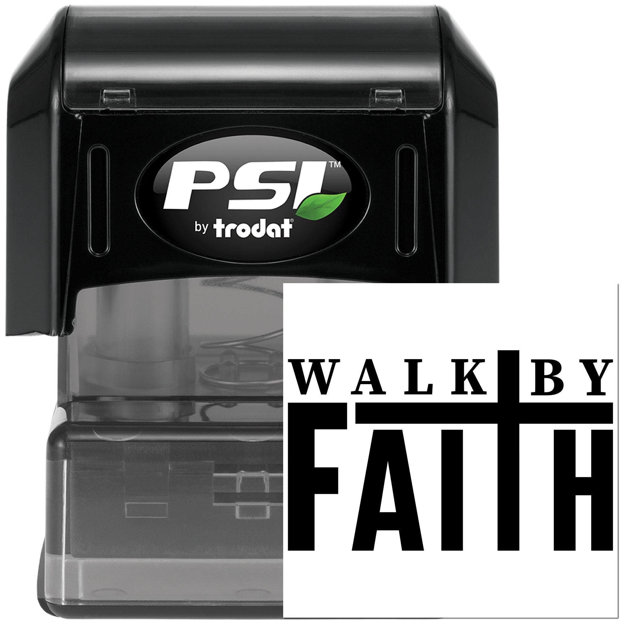 Pre-Inked Walk By Faith Paper Goods Stamp