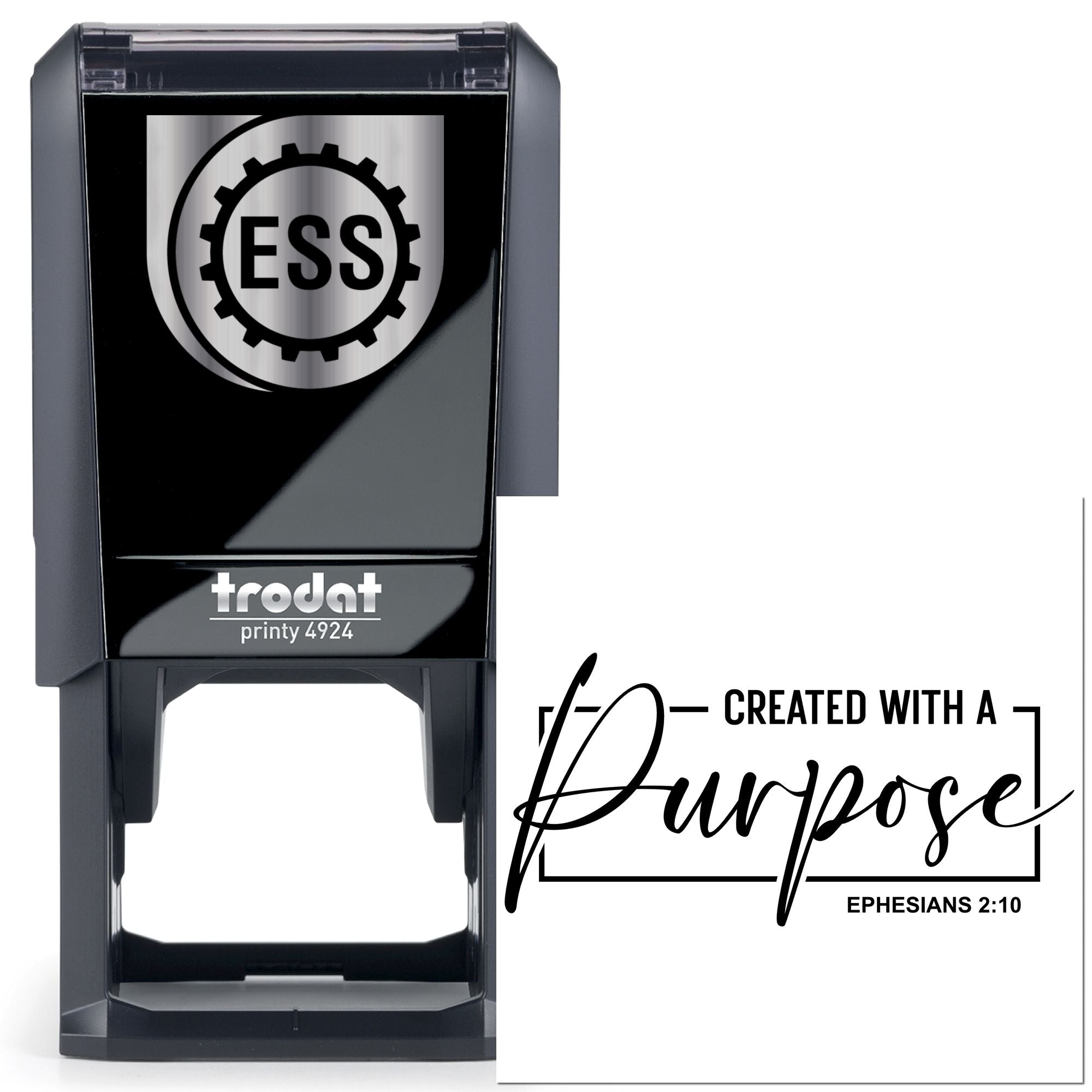 Self-Inking Purposeful Creation Handcraft Stamp