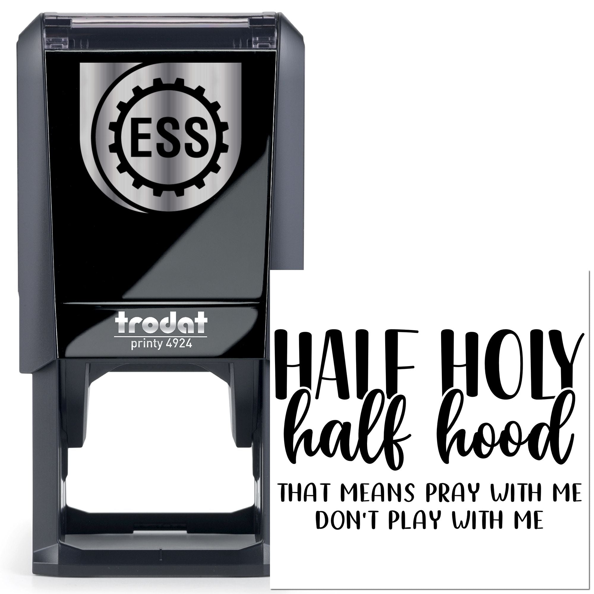 Self-Inking Half Holy Postcard Stamp