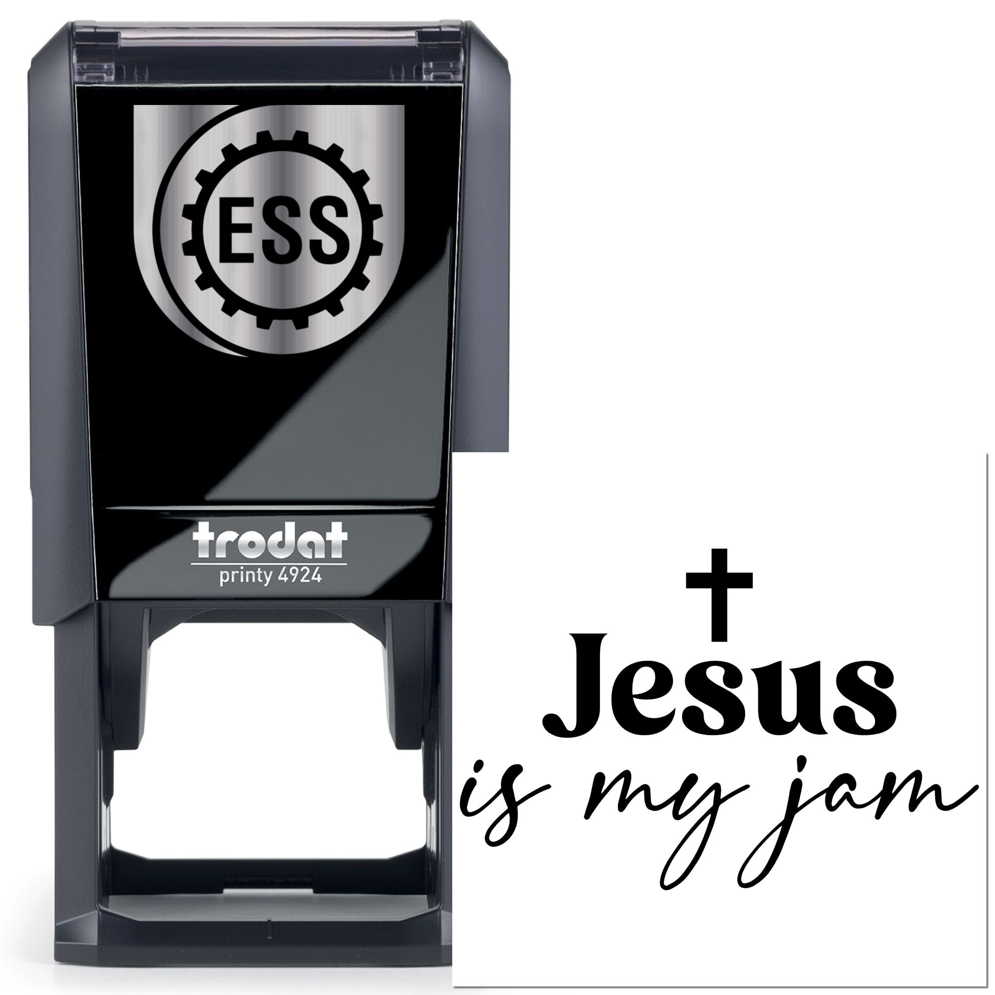 Self-Inking Jesus Jam Scrapbook Stamp