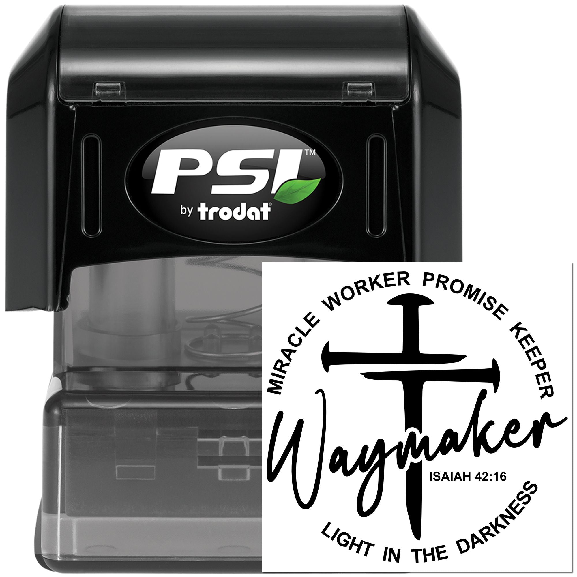 Pre-Inked Waymaker Miracle Worker Scrapbook Stamp