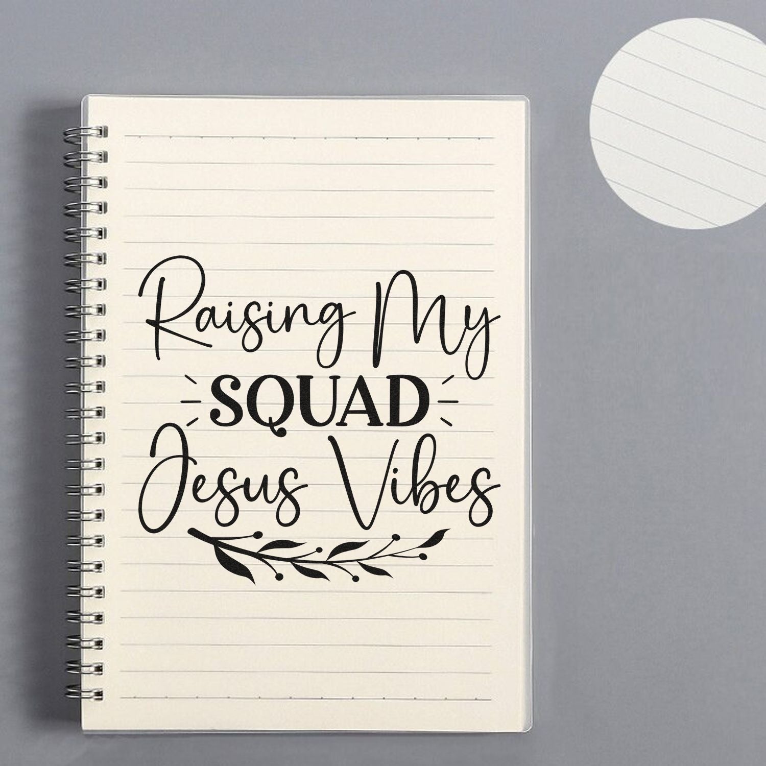 Faith Family Vibes Party Favor Rubber Stamp