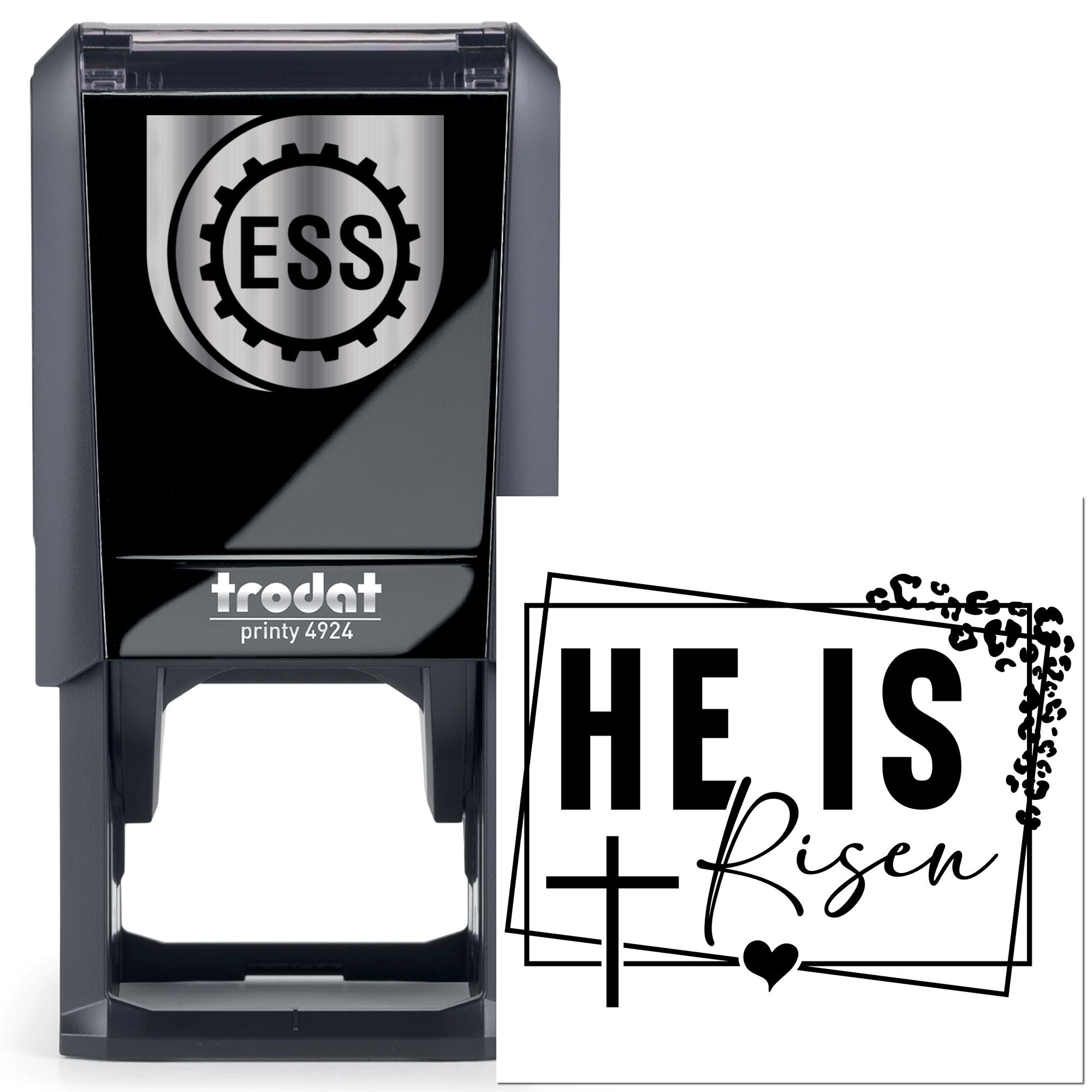 Self-Inking He Is Scrapbook Stamp
