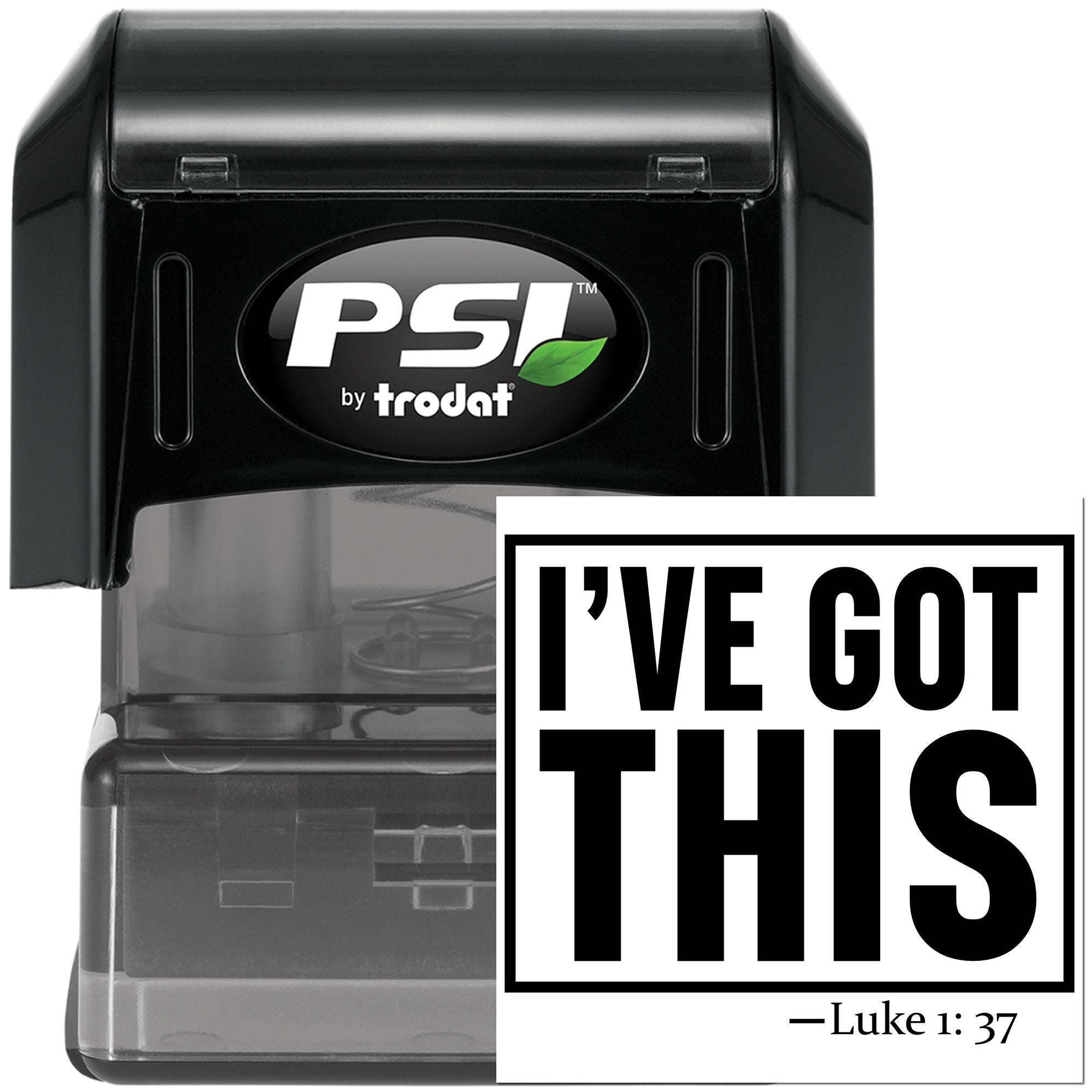 Pre-Inked I've Got This Paper Craft Stamp