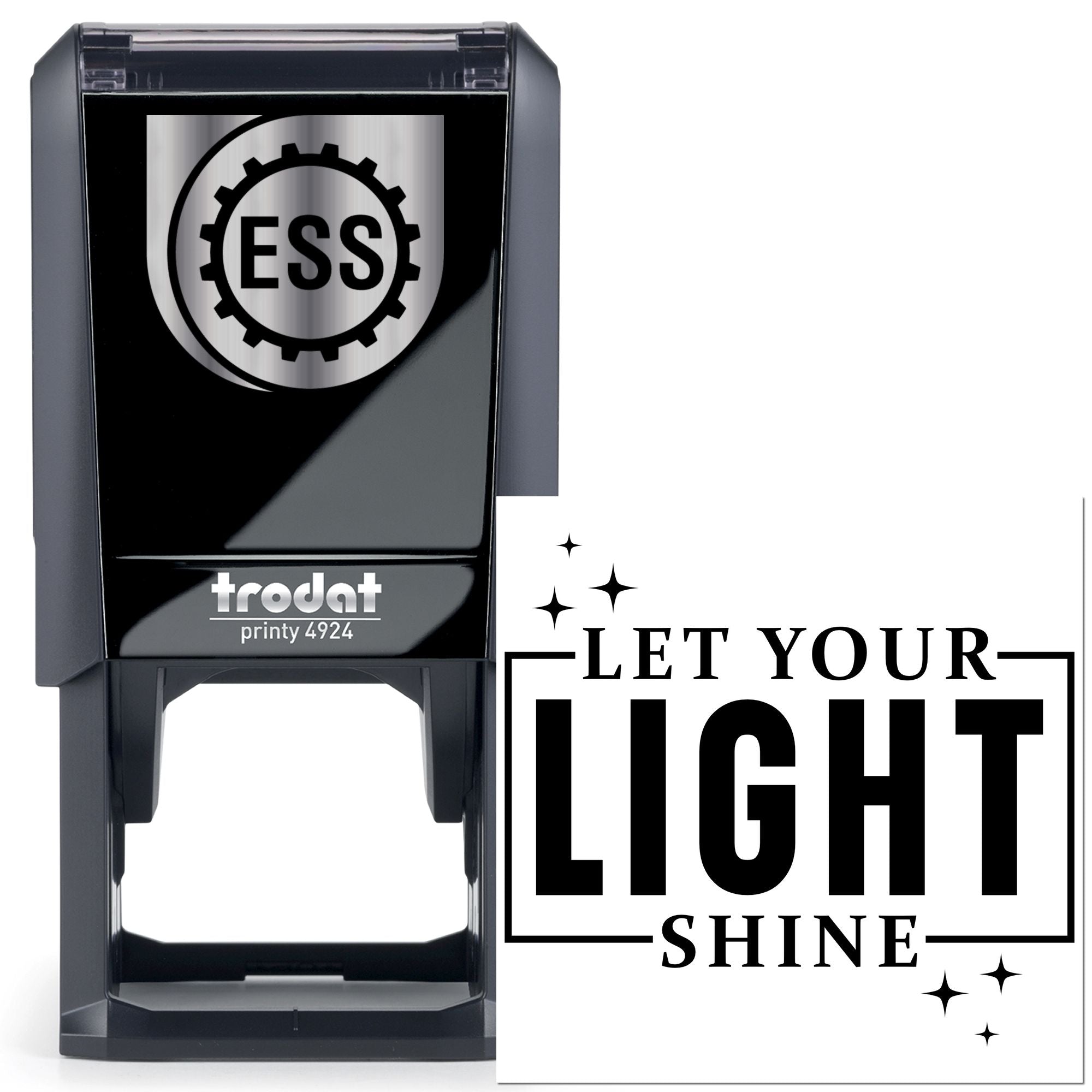 Self-Inking Bright Light Greeting Card Stamp