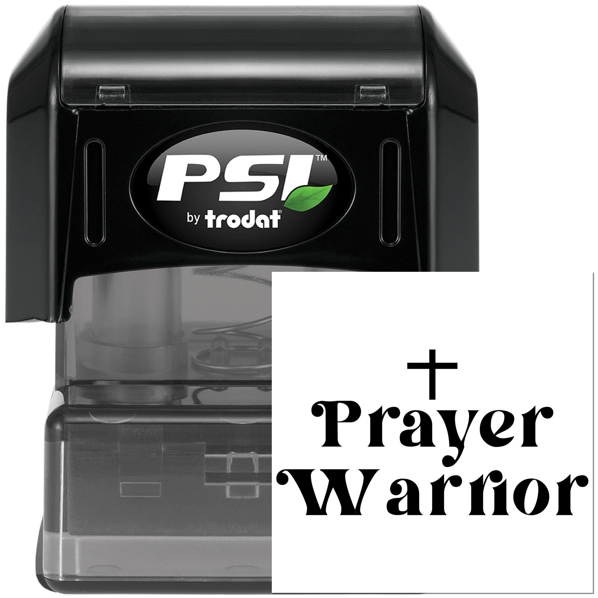 Pre-Inked Prayer Warrior Symbol Papercraft Stamp
