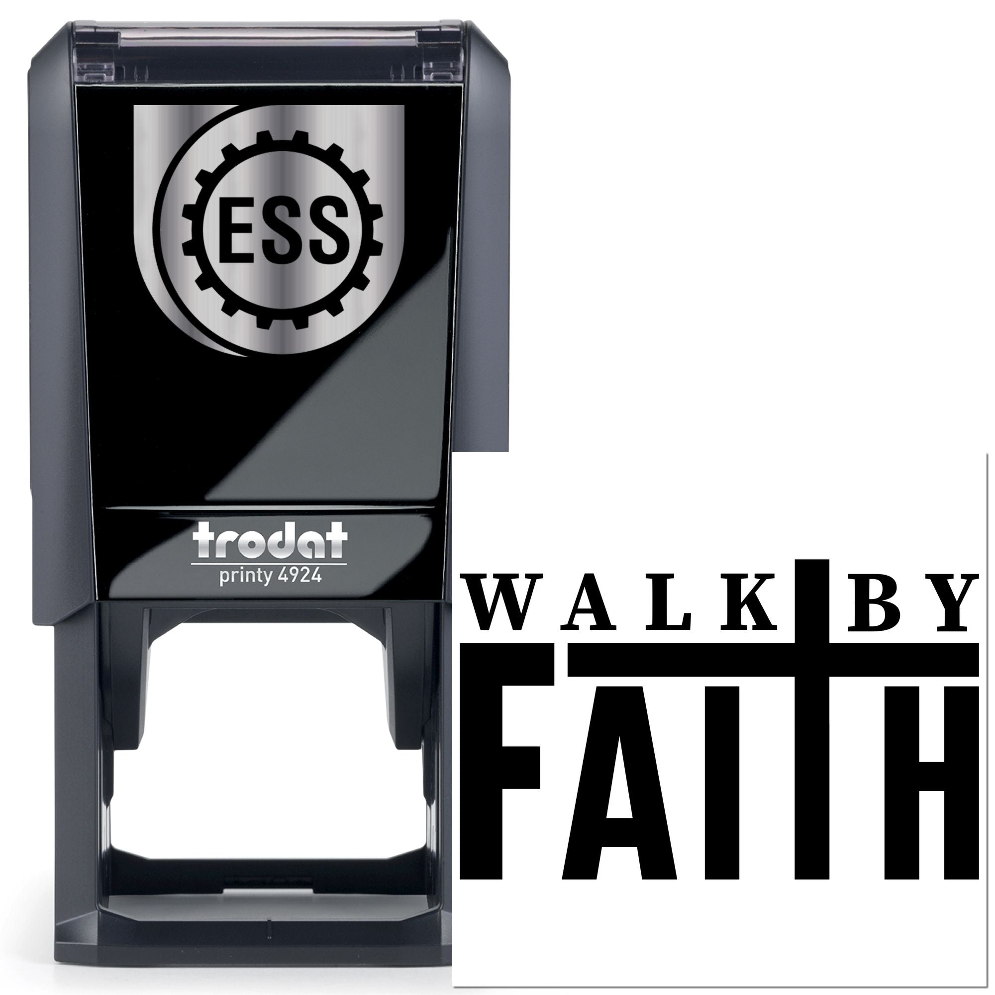 Self-Inking Faith Walk Postcard Stamp