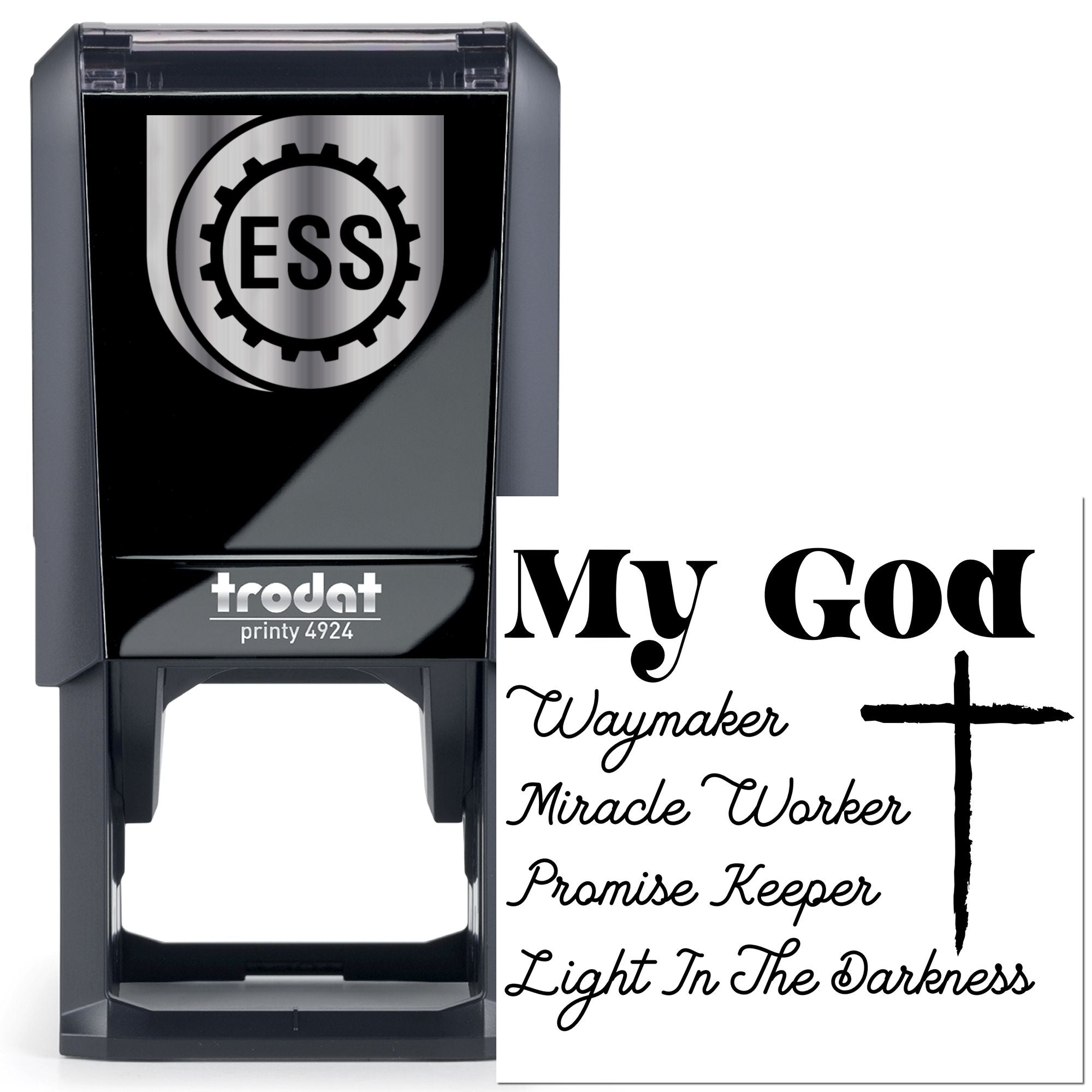 Self-Inking Worship Song Paper Craft Stamp
