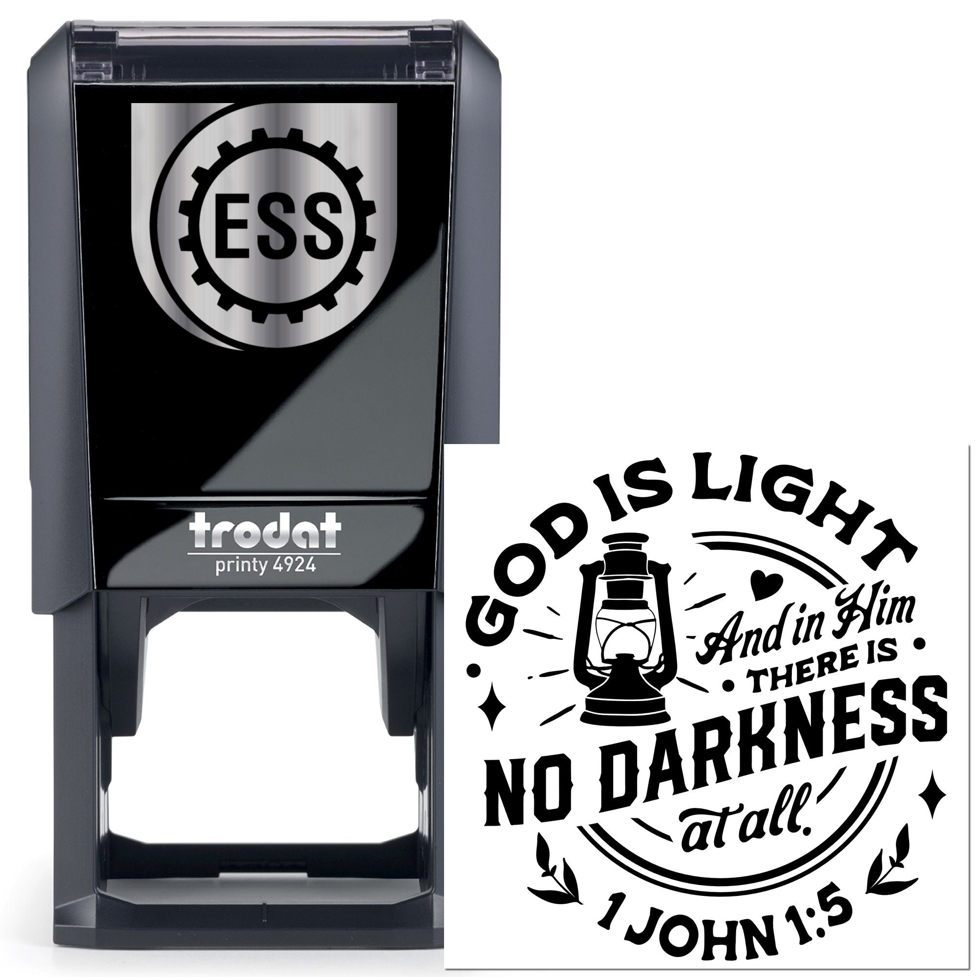 Self-Inking Divine Light Mini Card Stamp