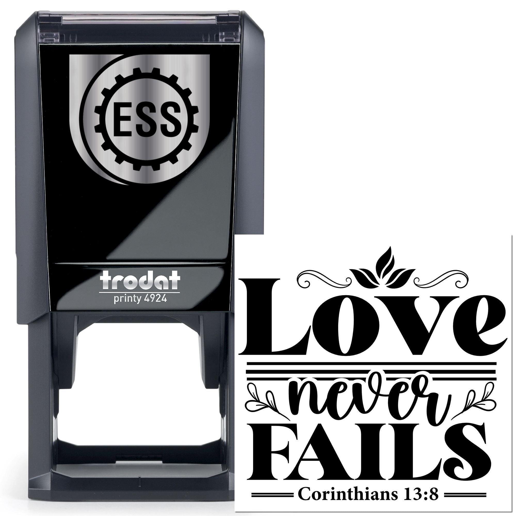 Self-Inking Bible Verse Postcard Stamp