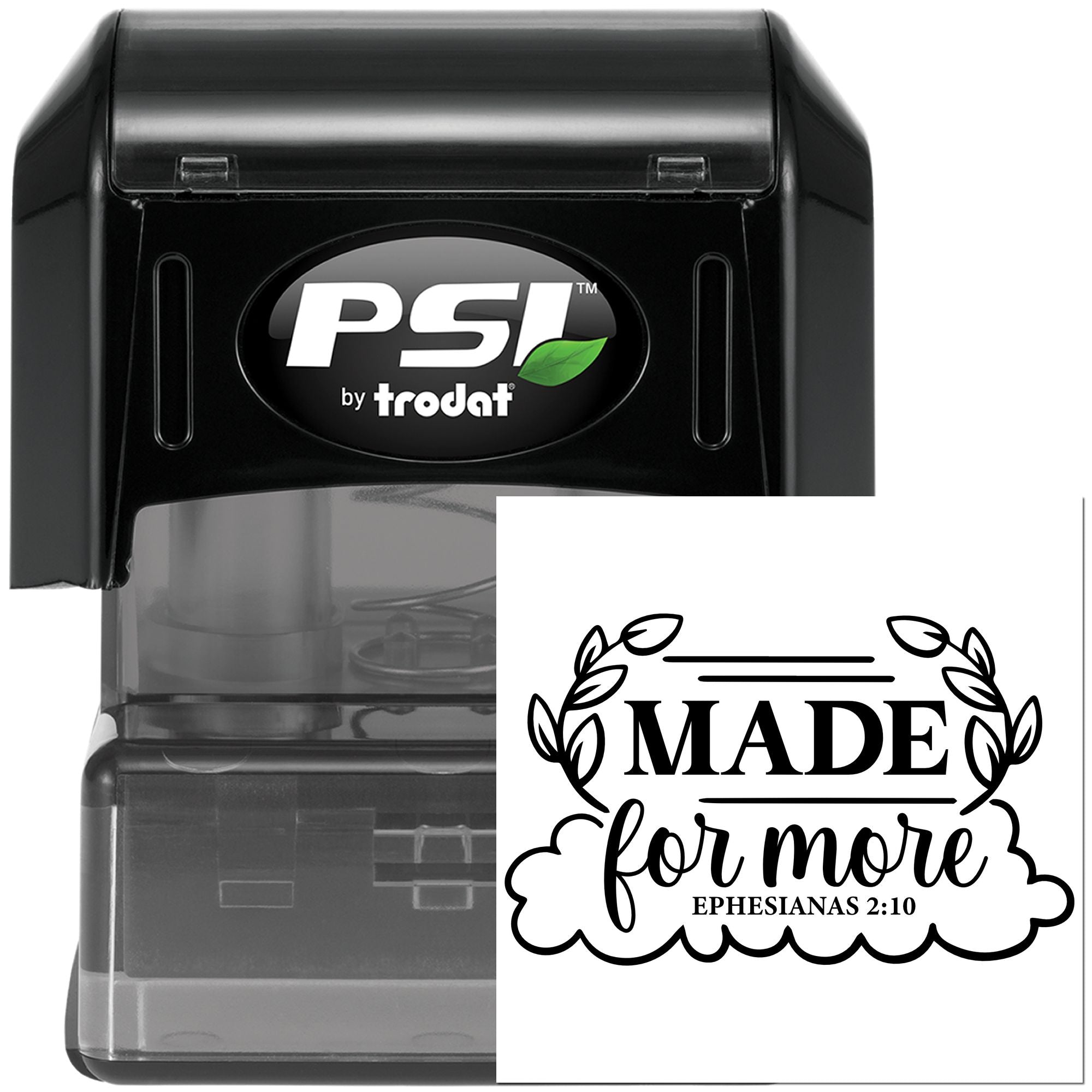 Pre-Inked Made For More Card Making Stamp