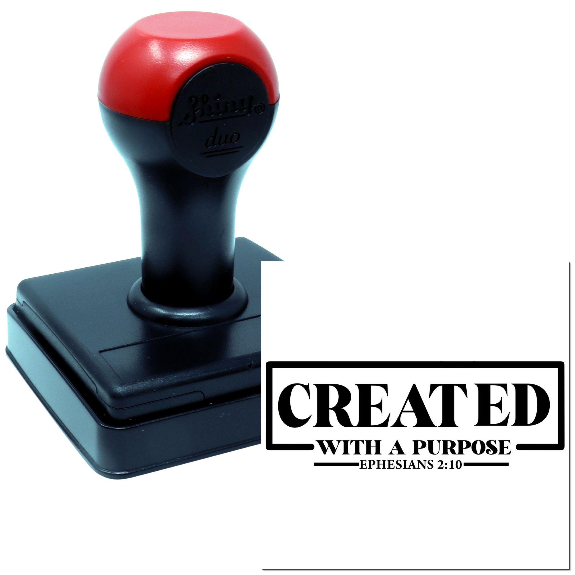 Duo Created With A Purpose Ephesians Hand Stamp
