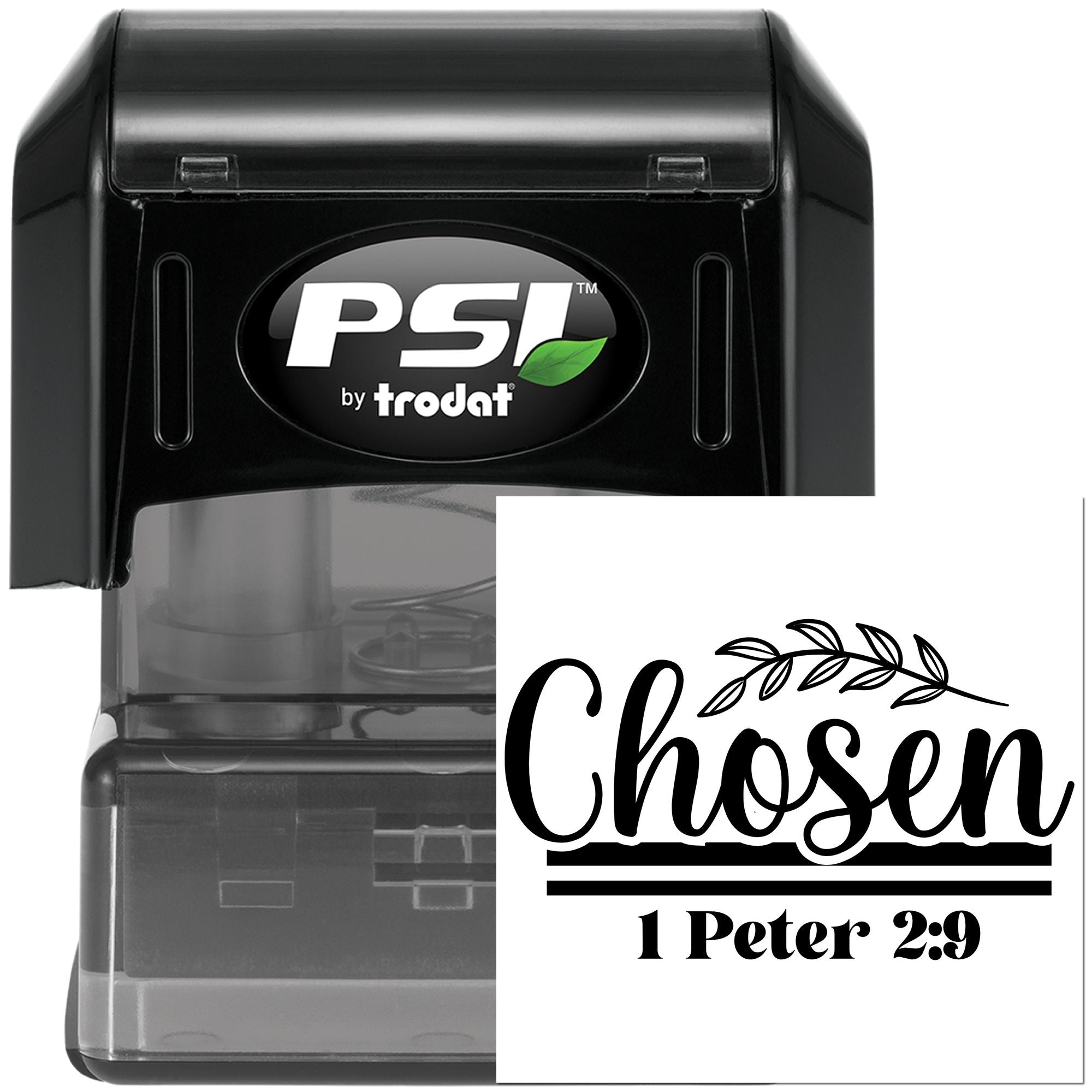 Pre-Inked Chosen By God Party Favor Stamp