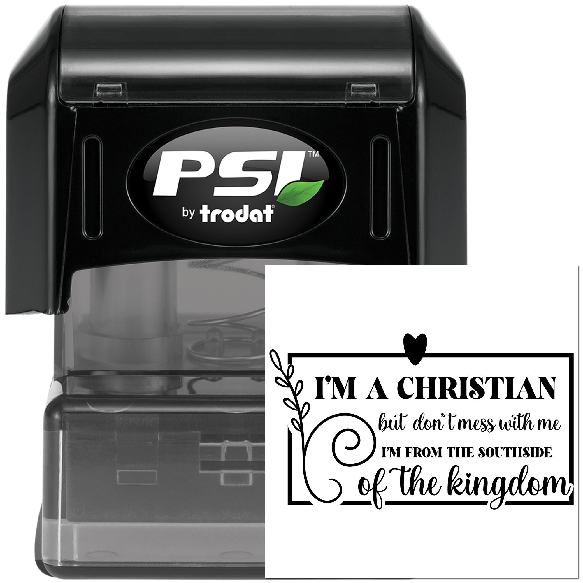 Pre-Inked Southern Christian Pride Craft Stamp