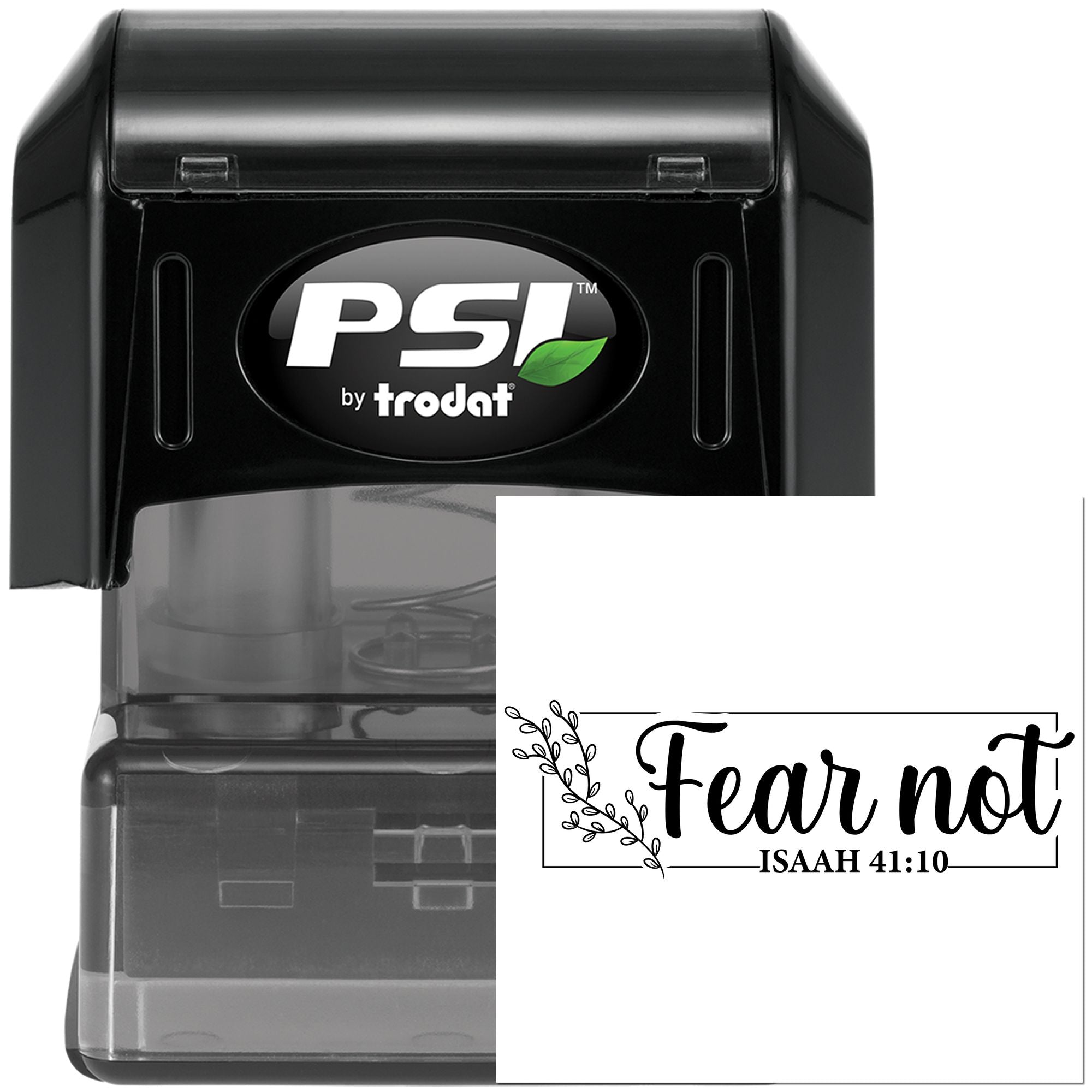 Pre-Inked Fear Not Sign Papercraft Stamp