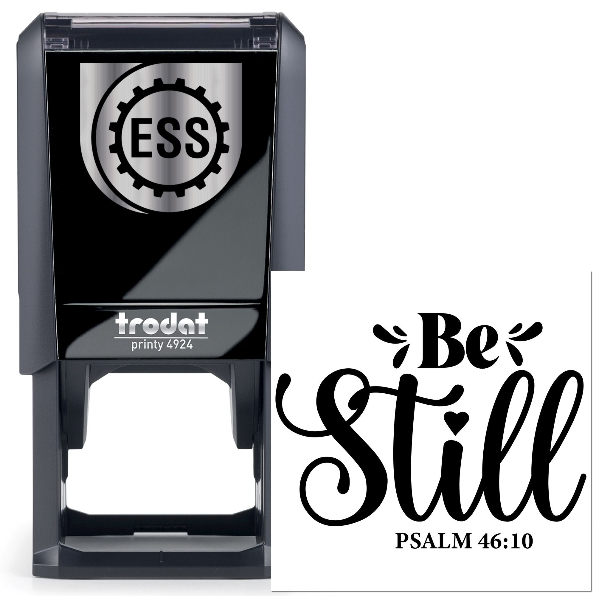 Self-Inking Be Still Journaling Stamp