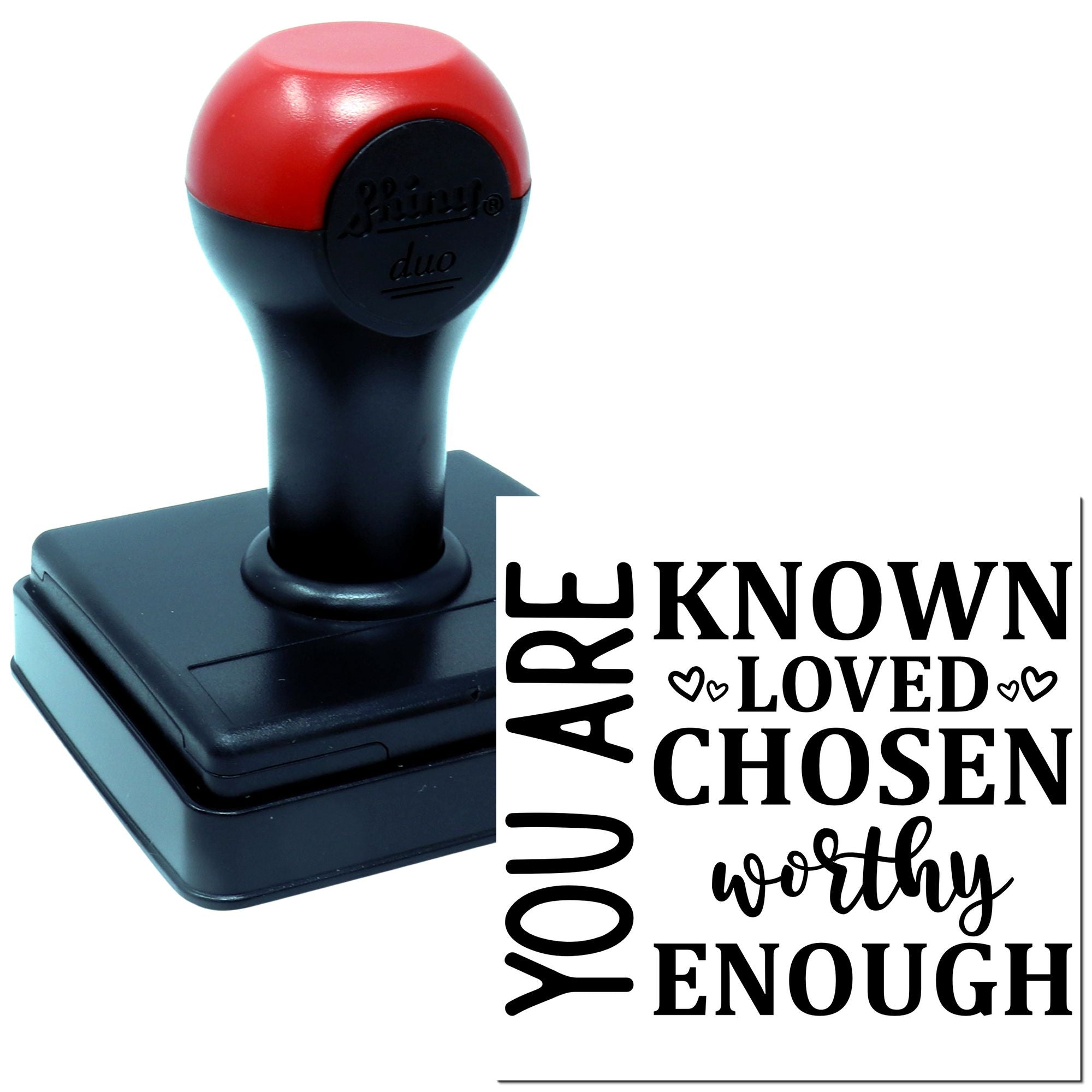 Duo You Are Known Loved Chosen Hand Stamp