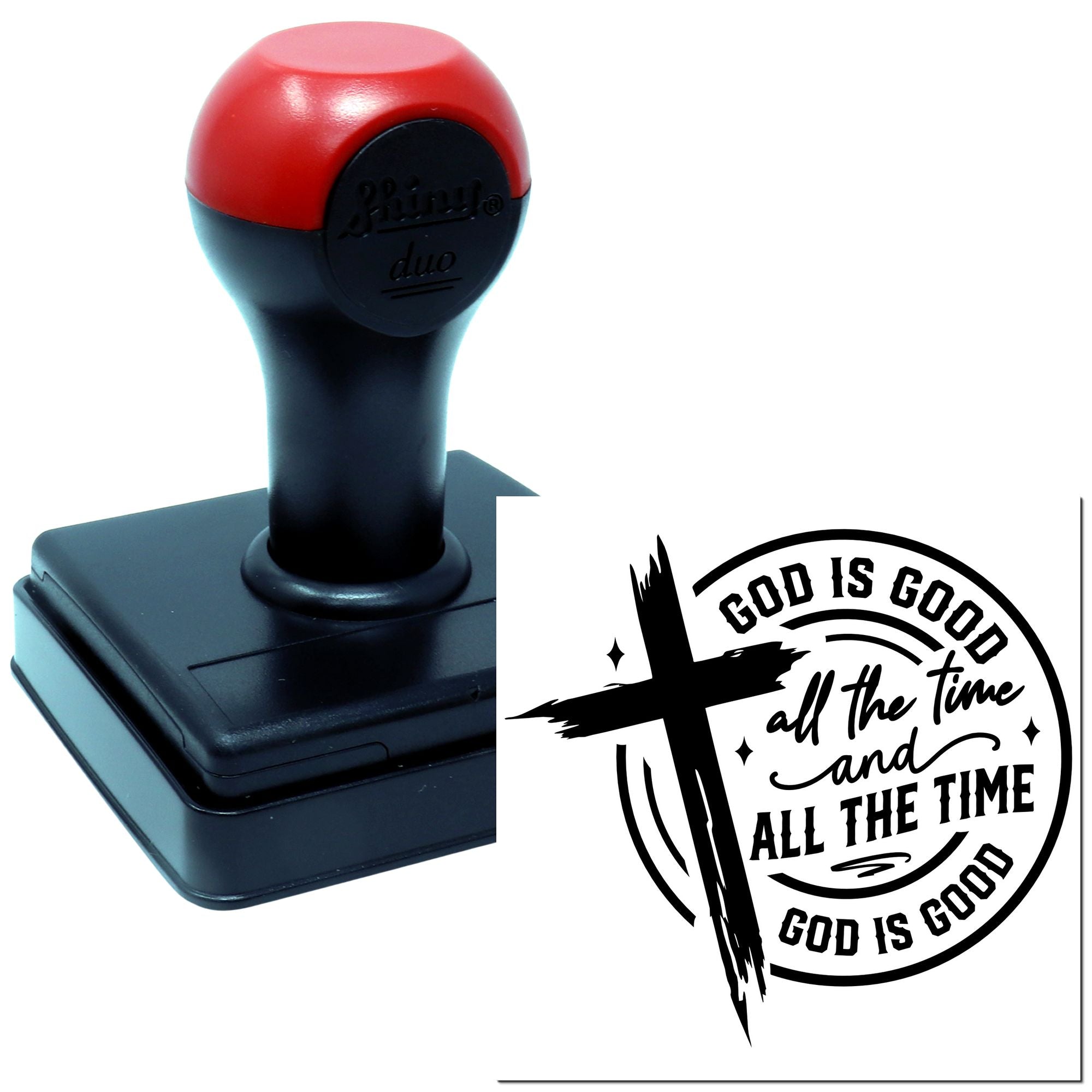 Duo God's Goodness All The Time Hand Stamp