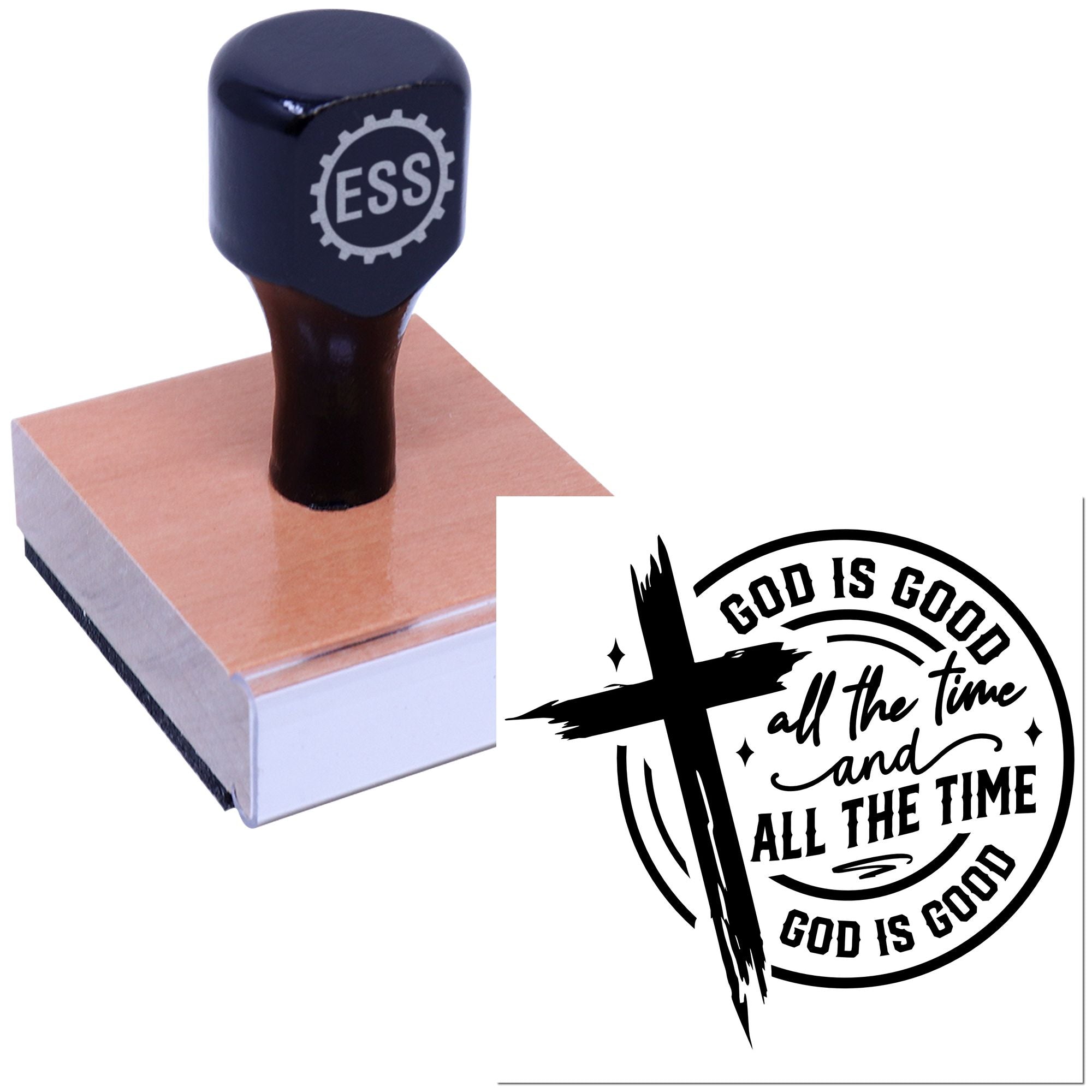 Everlasting Divine Goodness Papercraft Rubber Stamp