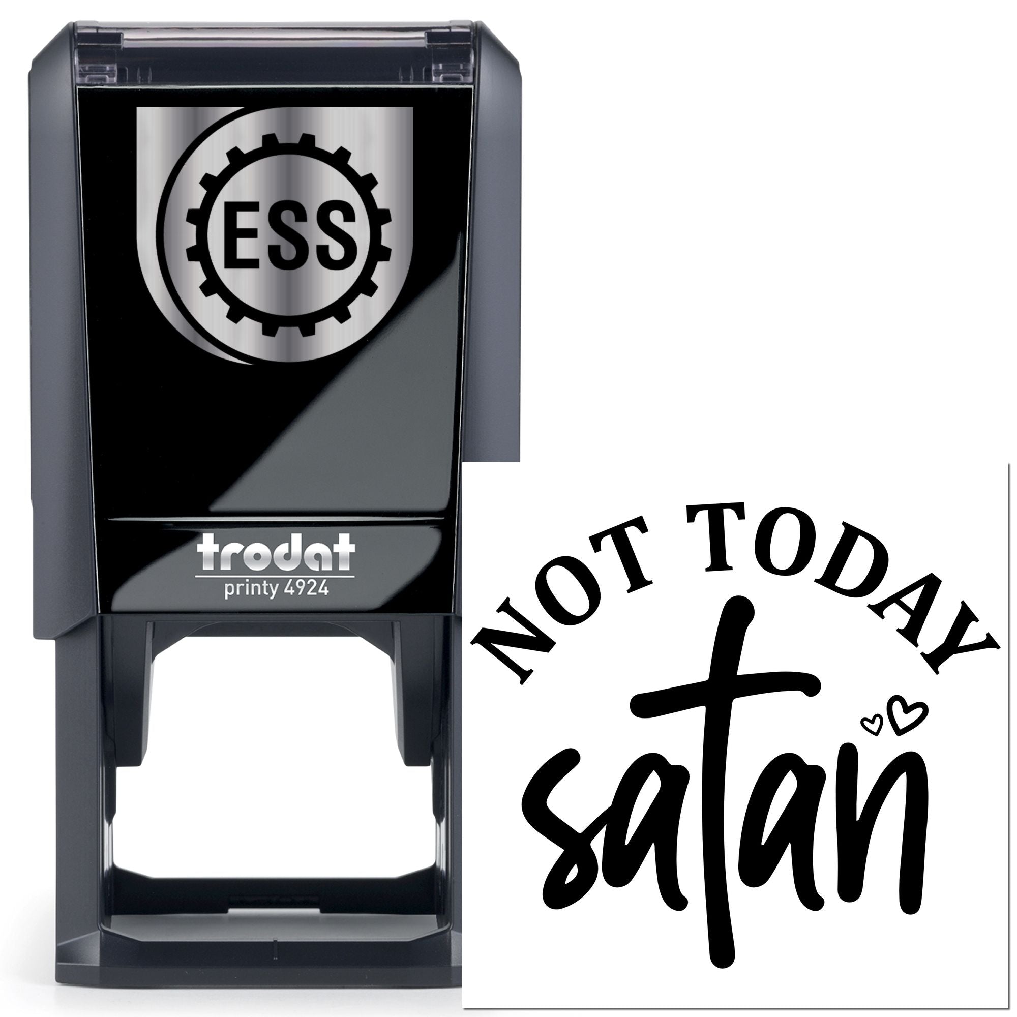 Self-Inking Not Today Journaling Stamp