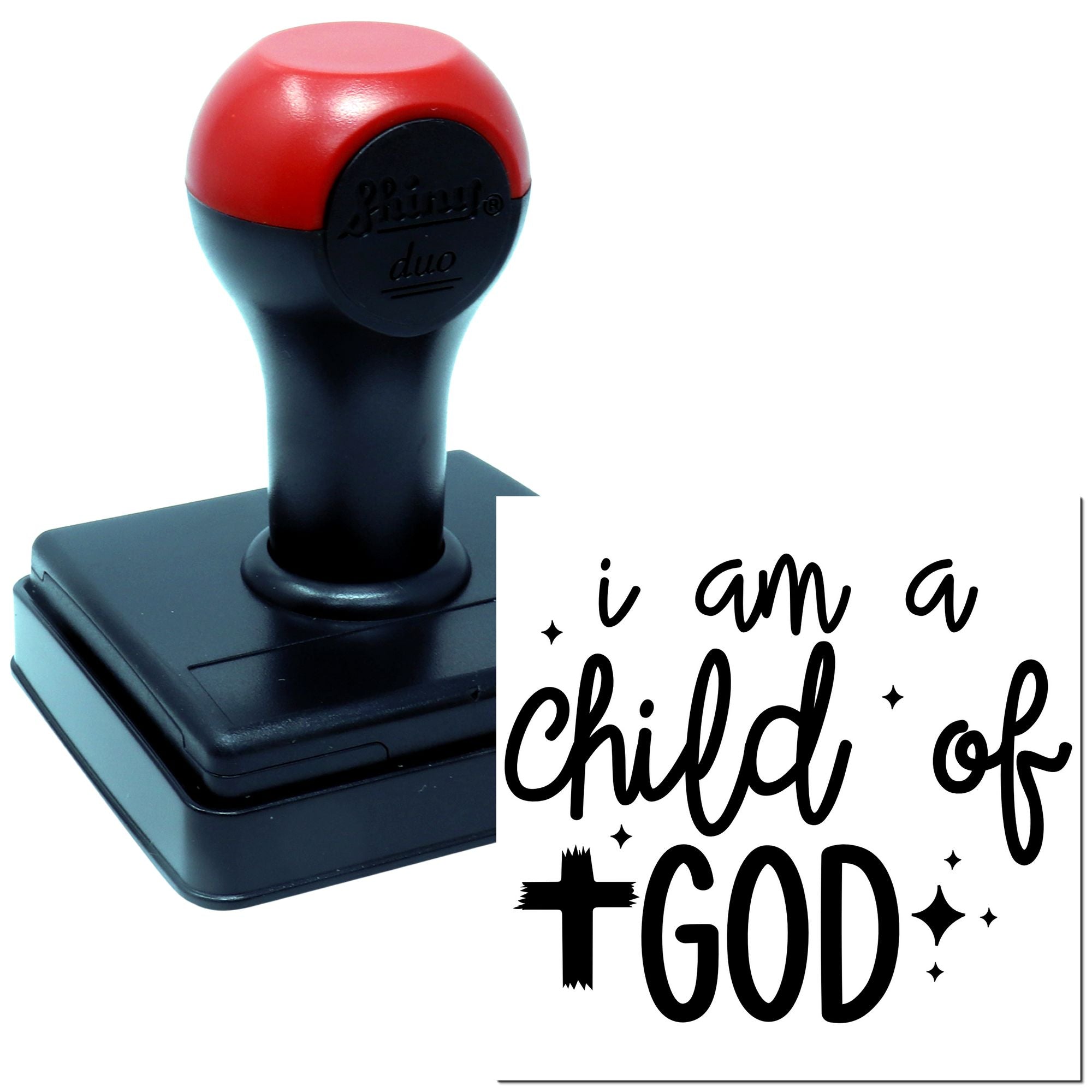 Duo Beloved Child Of God Print Hand Stamp