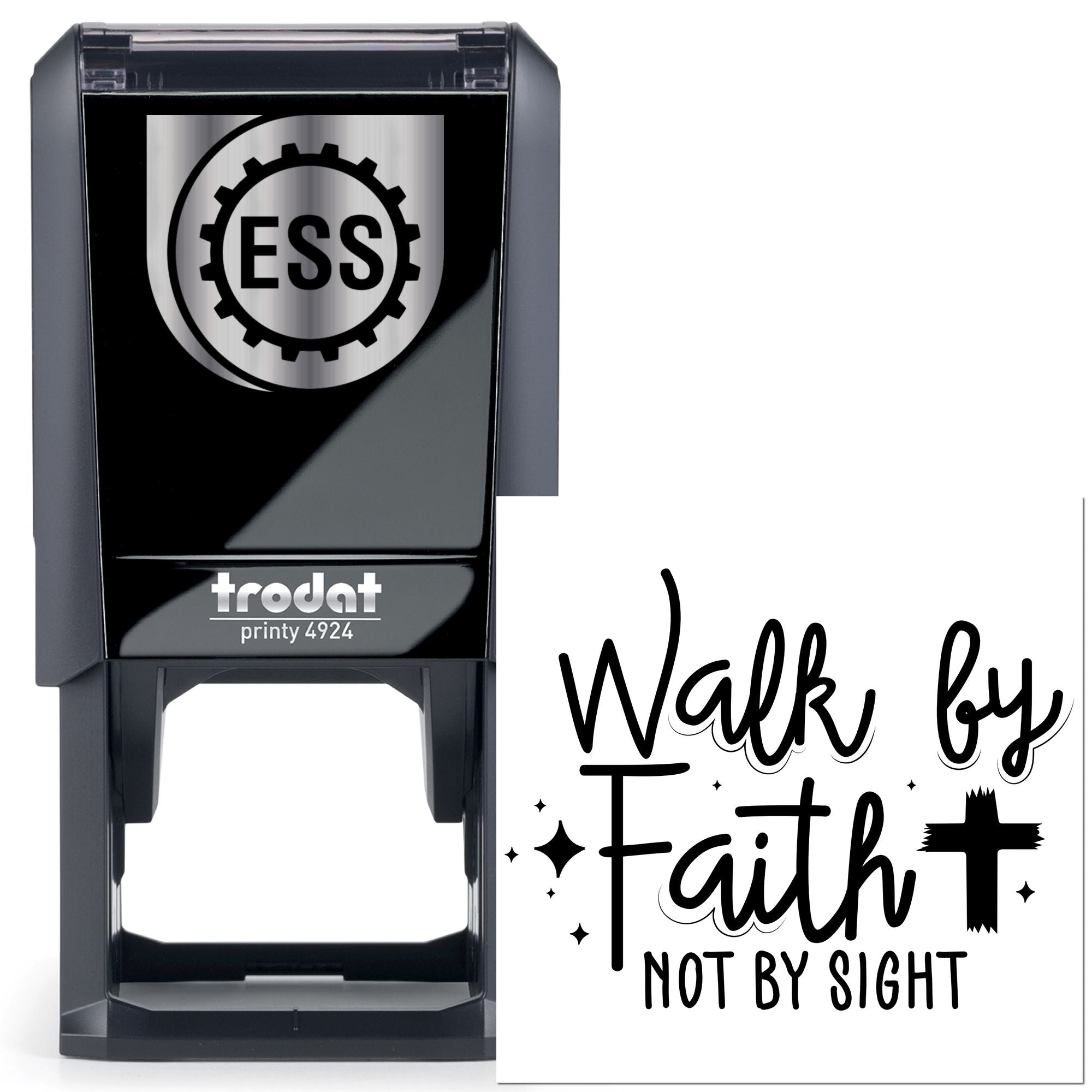 Self-Inking Faith Walk Cardmaking Stamp
