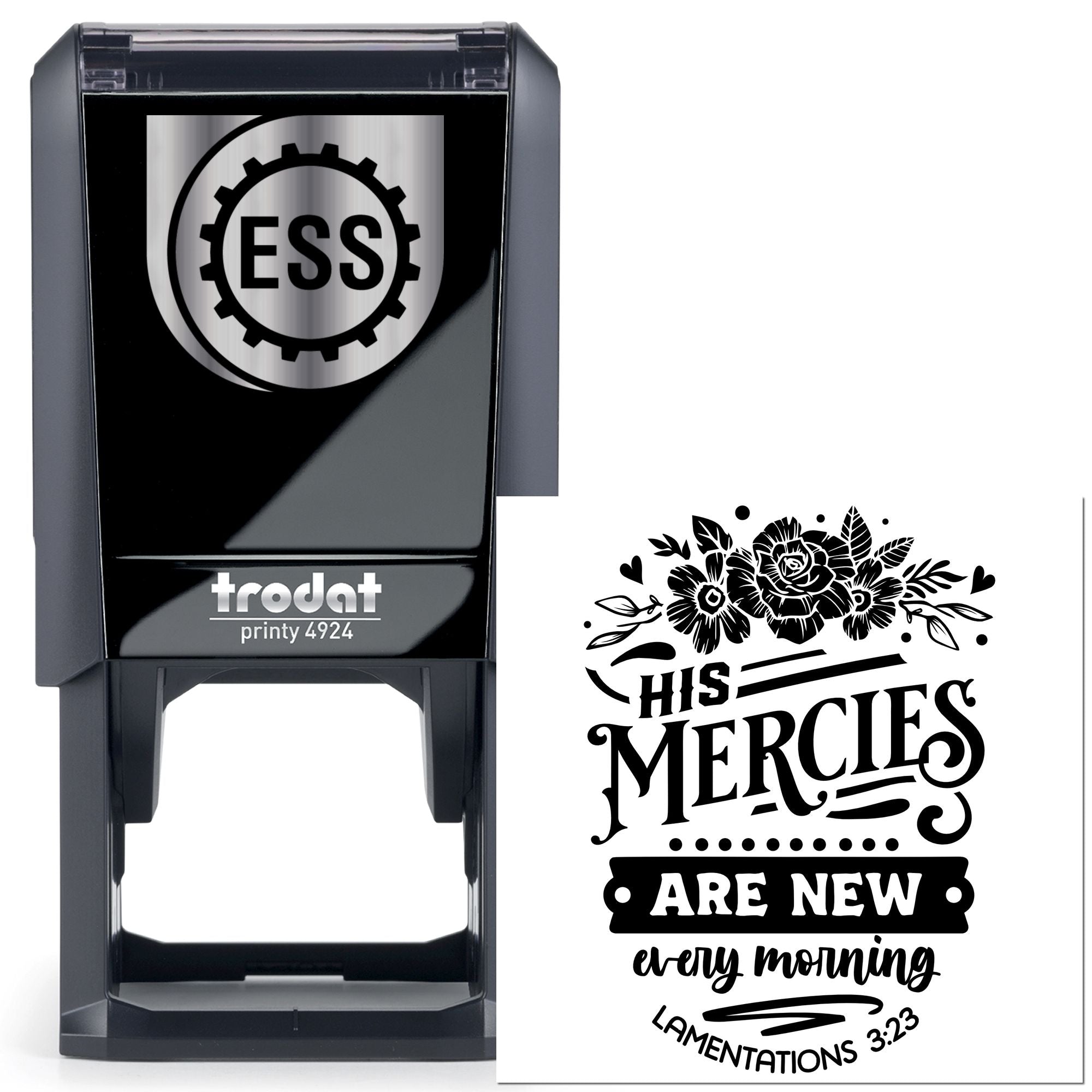 Self-Inking New Mercies Craft Stamp
