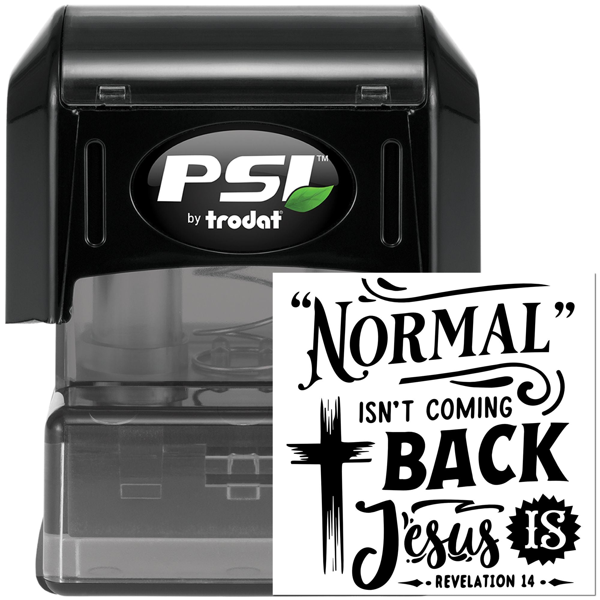 Pre-Inked Jesus Is Back Cardmaking Stamp