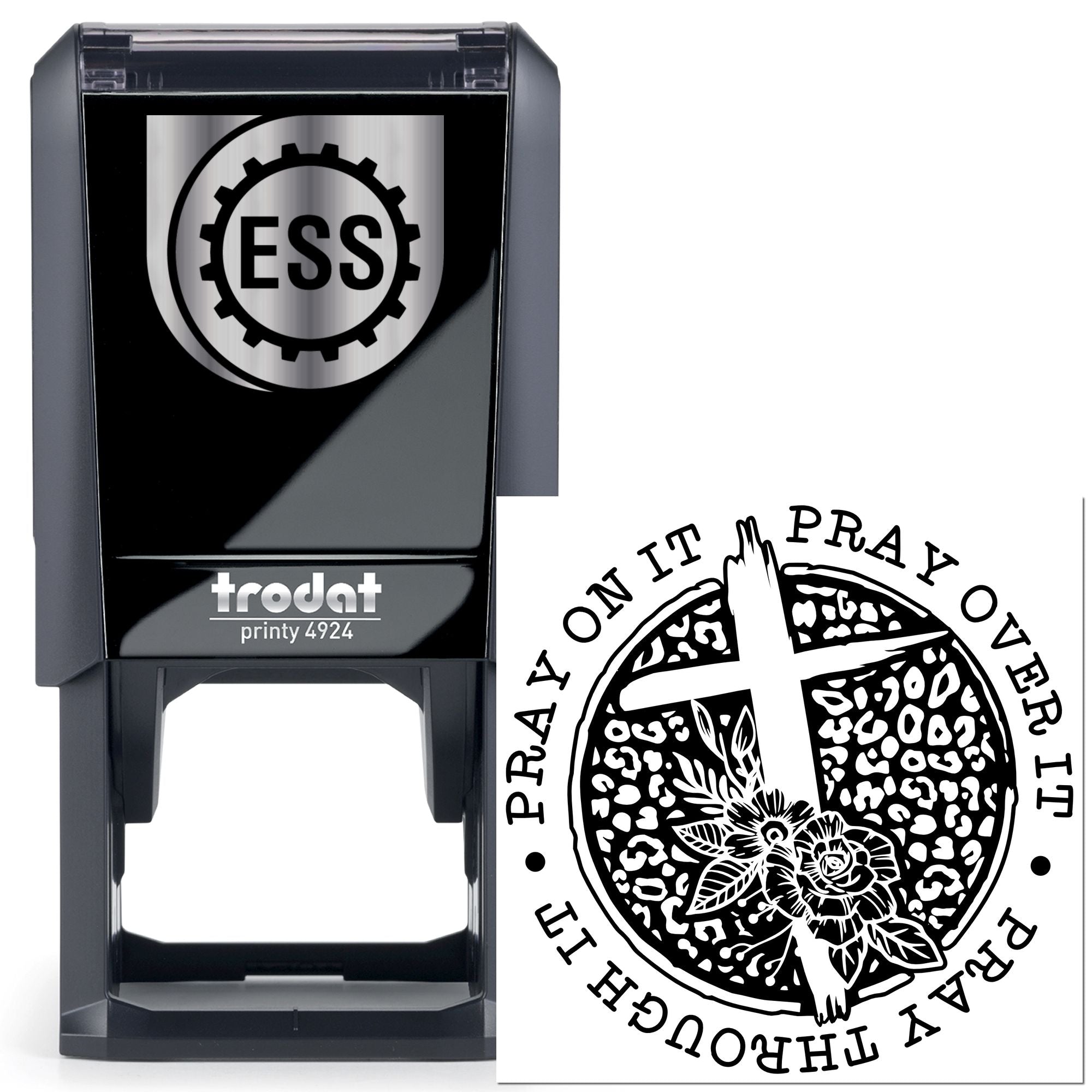 Self-Inking Prayer Circle Scrapbooking Stamp