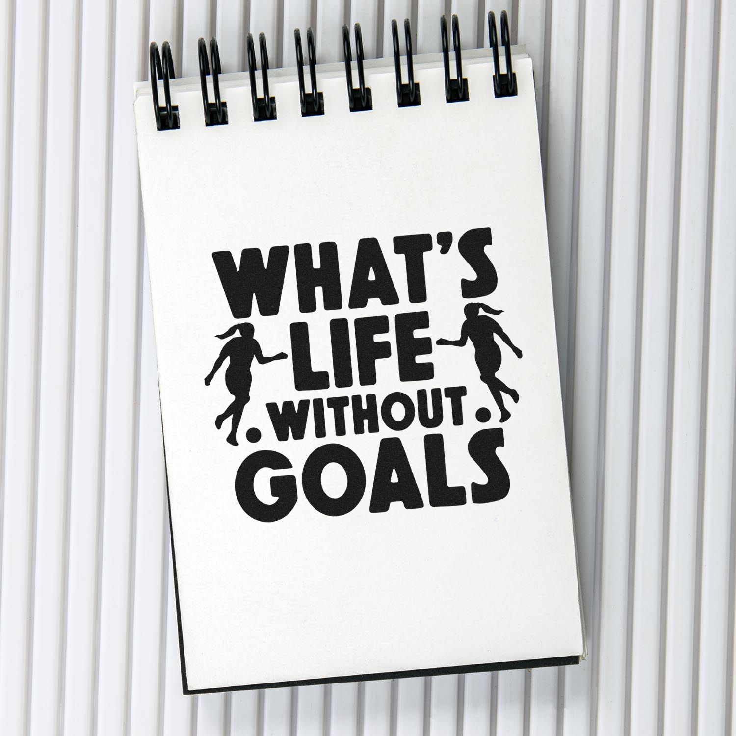 Self-Inking Goalless Life Paper Goods Stamp