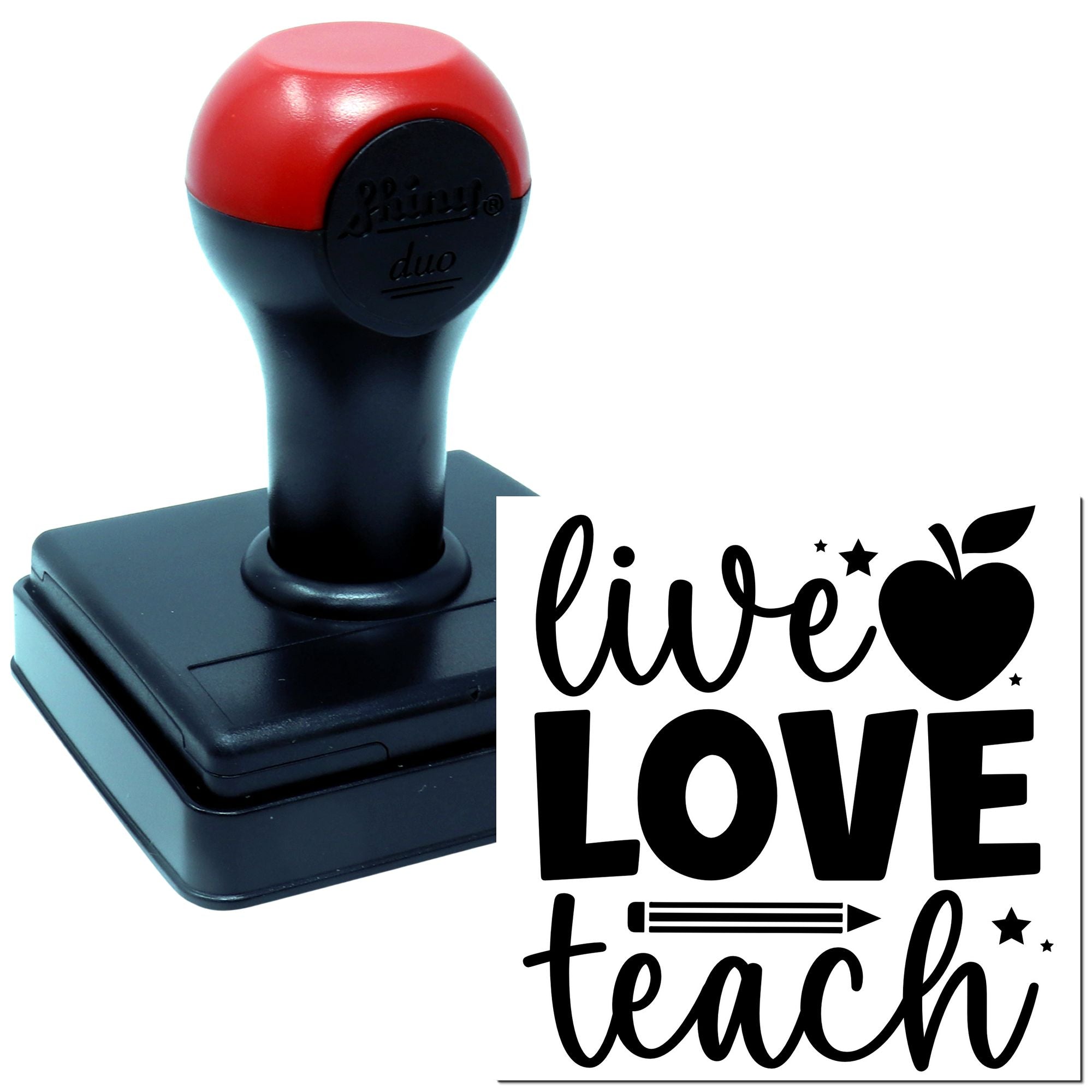 Duo Apple Pencil We Love Teaching Hand Stamp