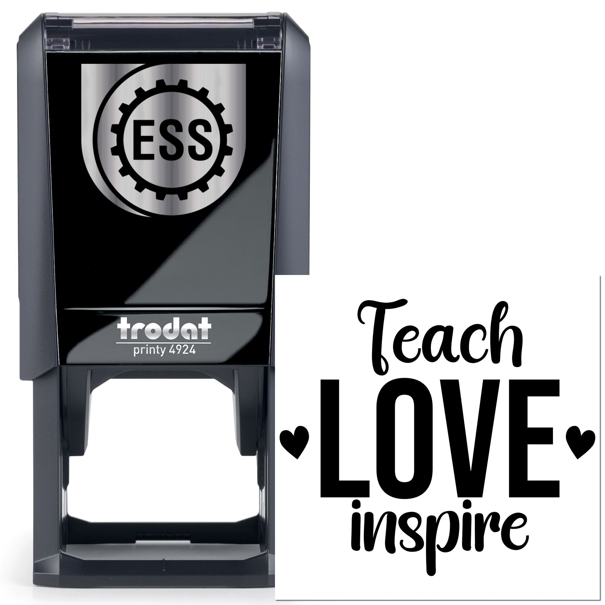 Self-Inking Love Inspire Mini Card Stamp