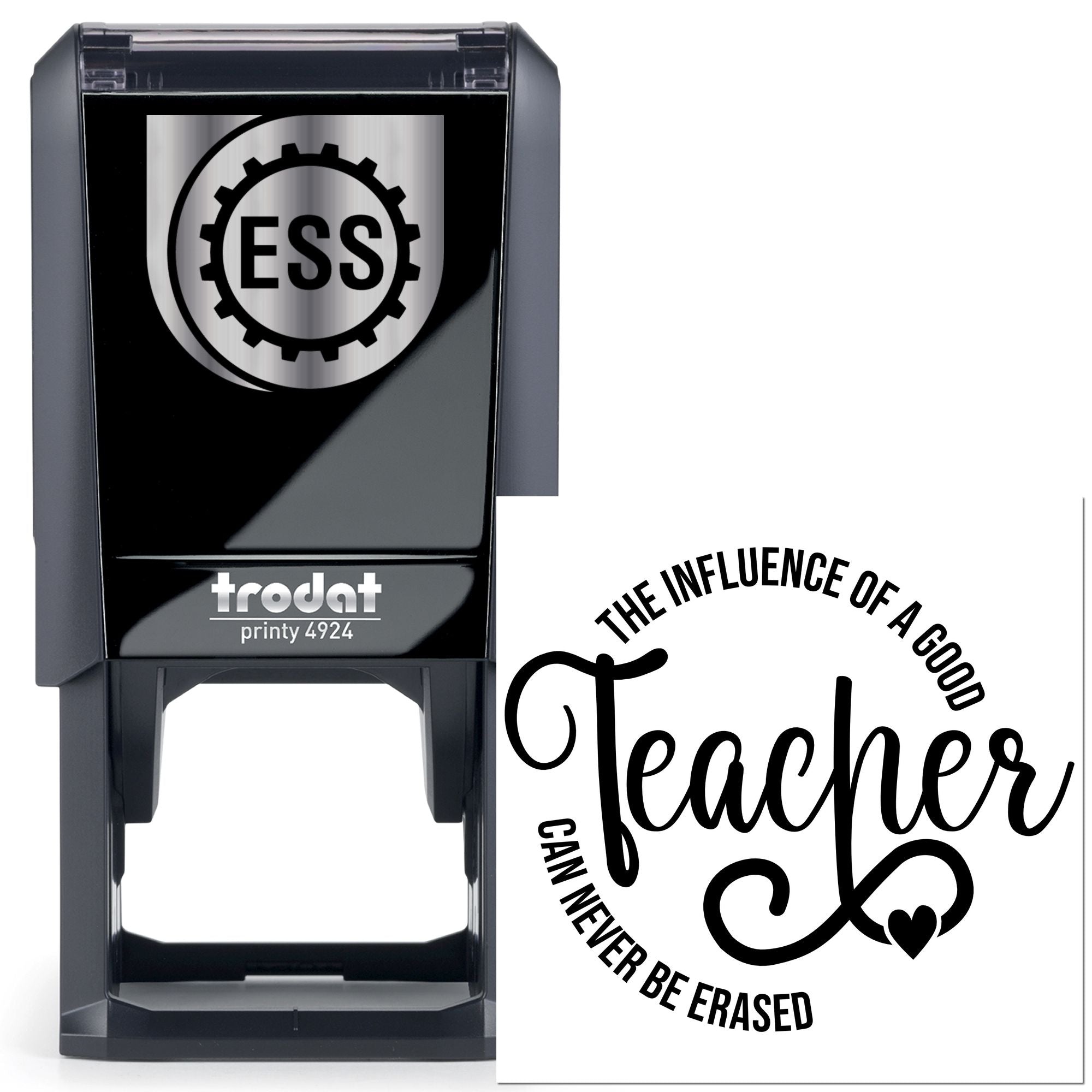 Self-Inking Teacher Influence Crafting Stamp