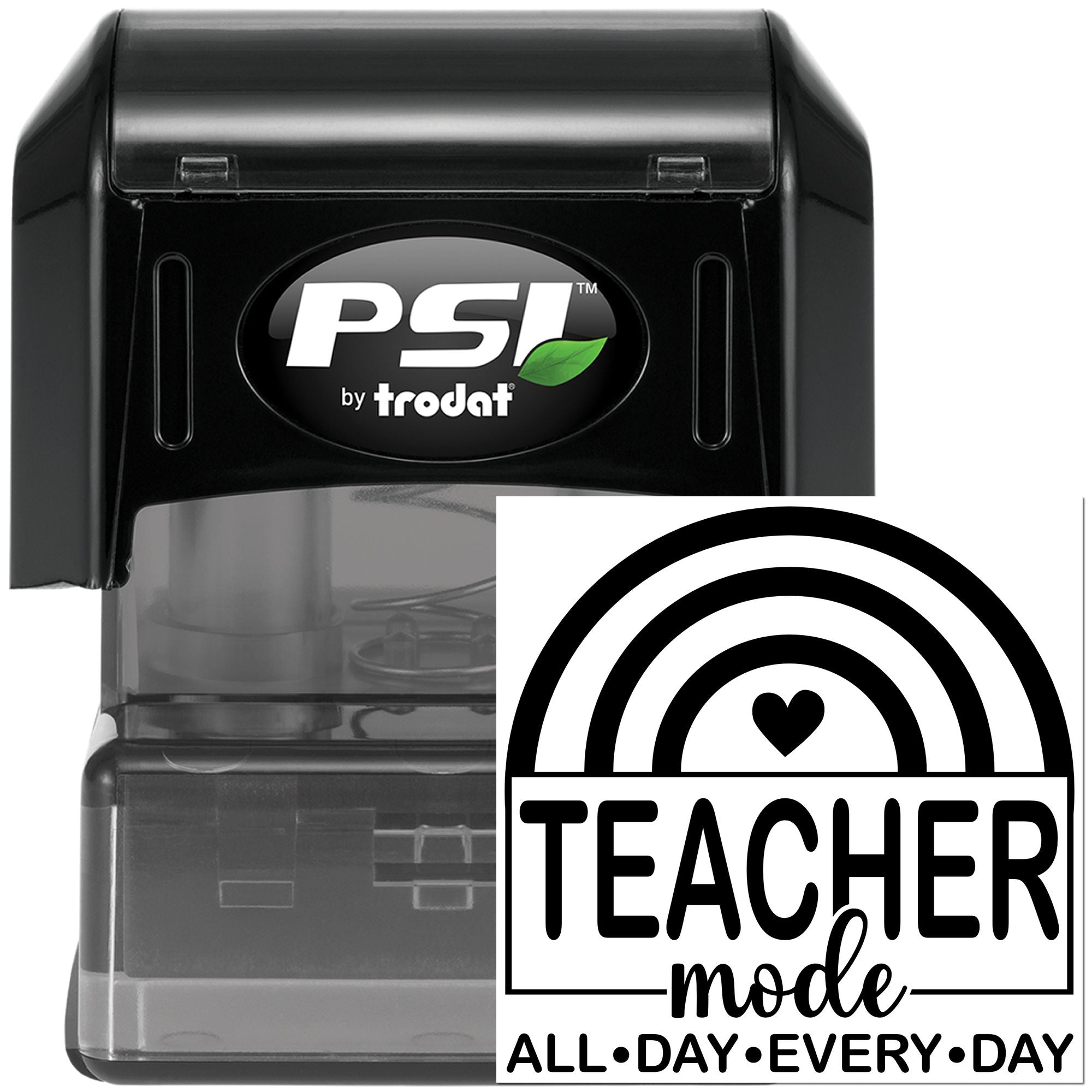 Pre-Inked Teacher Mode Everyday Crafting Stamp