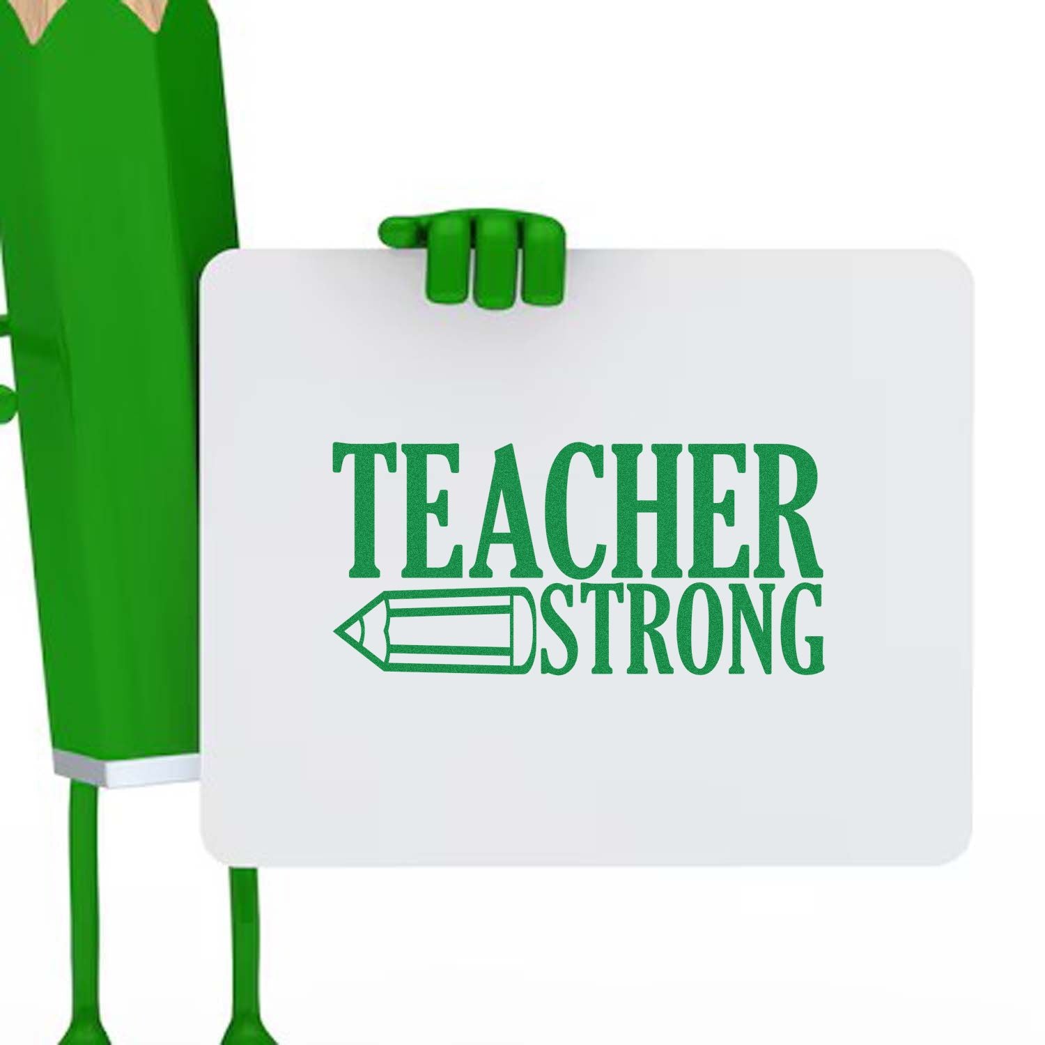 Self-Inking Teacher Strong Tag Stamp