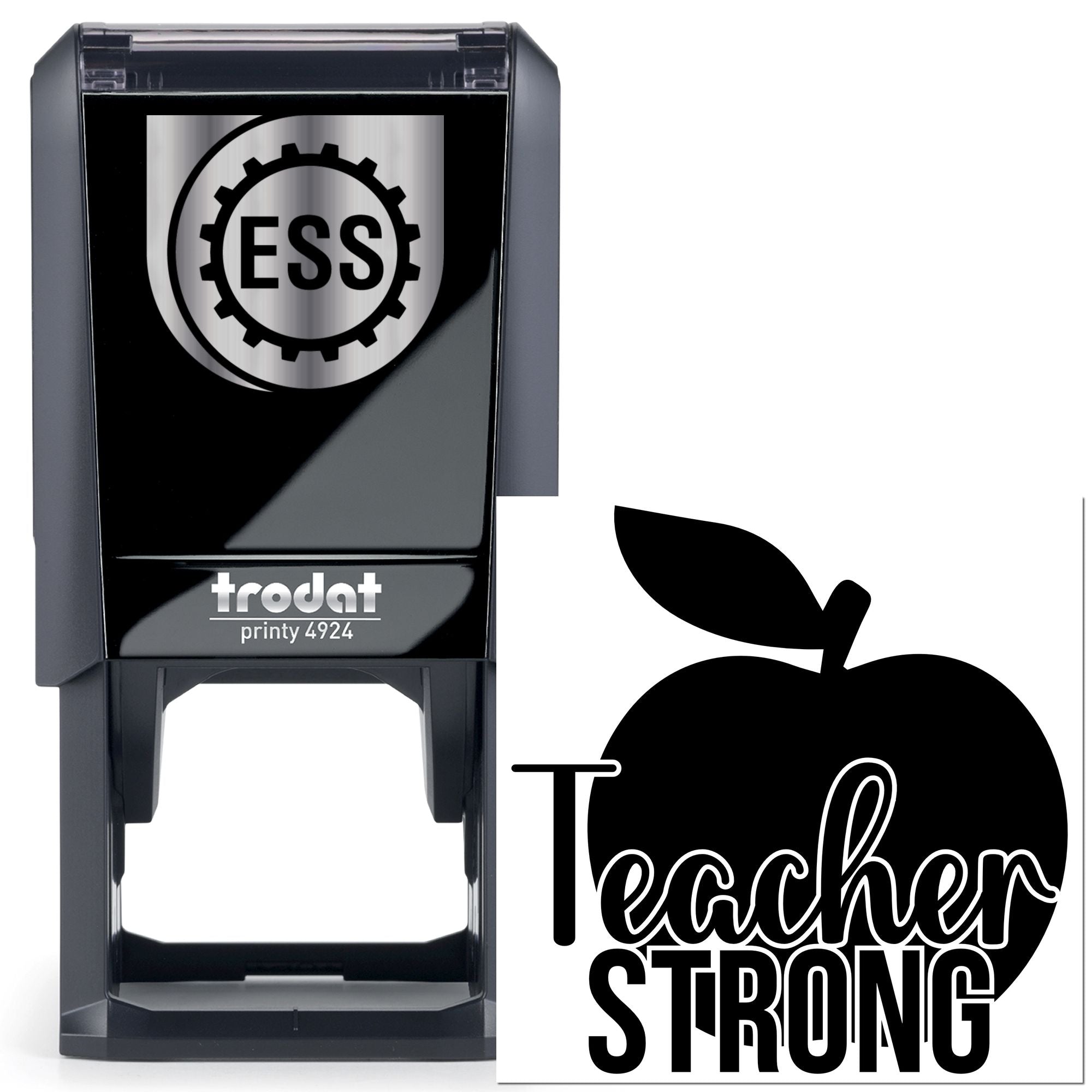 Self-Inking Teacher Strong Favor Tag Stamp