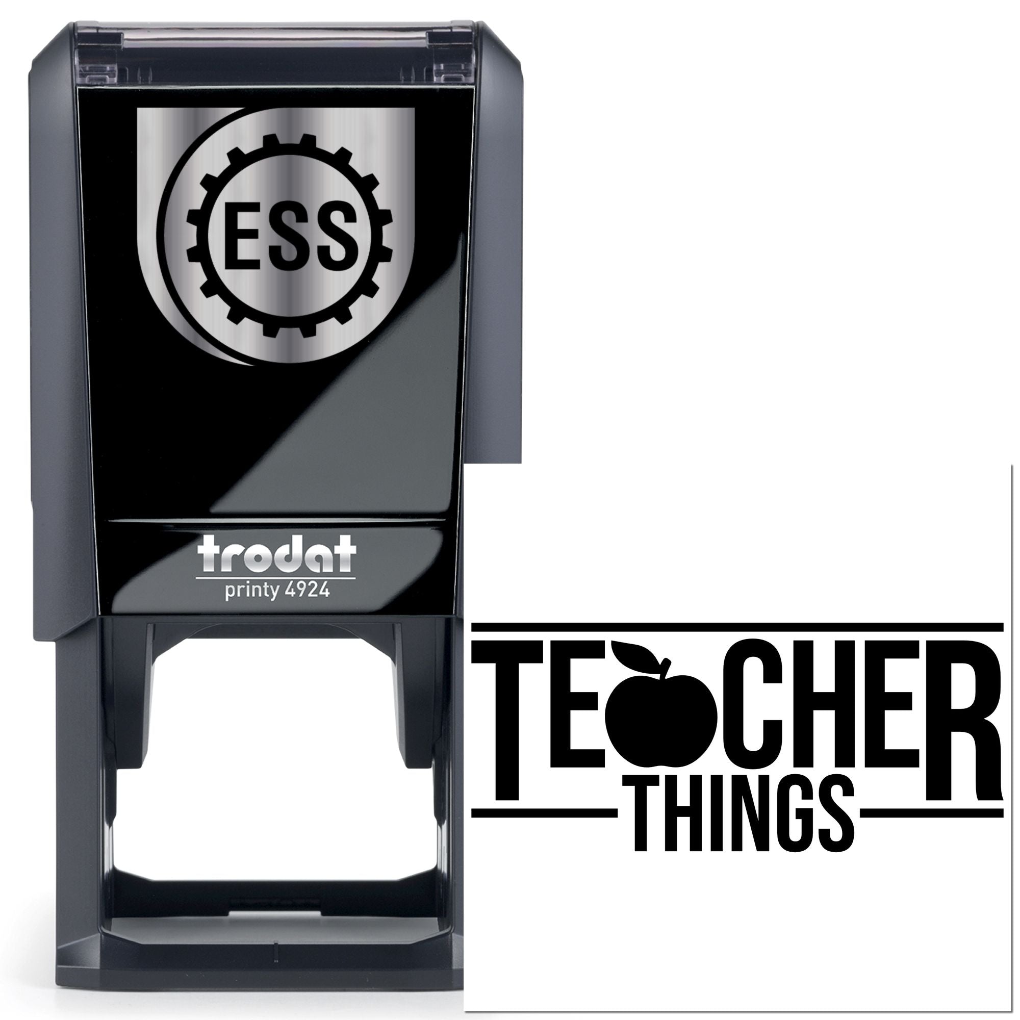 Self-Inking Teacher Things Place Card Stamp