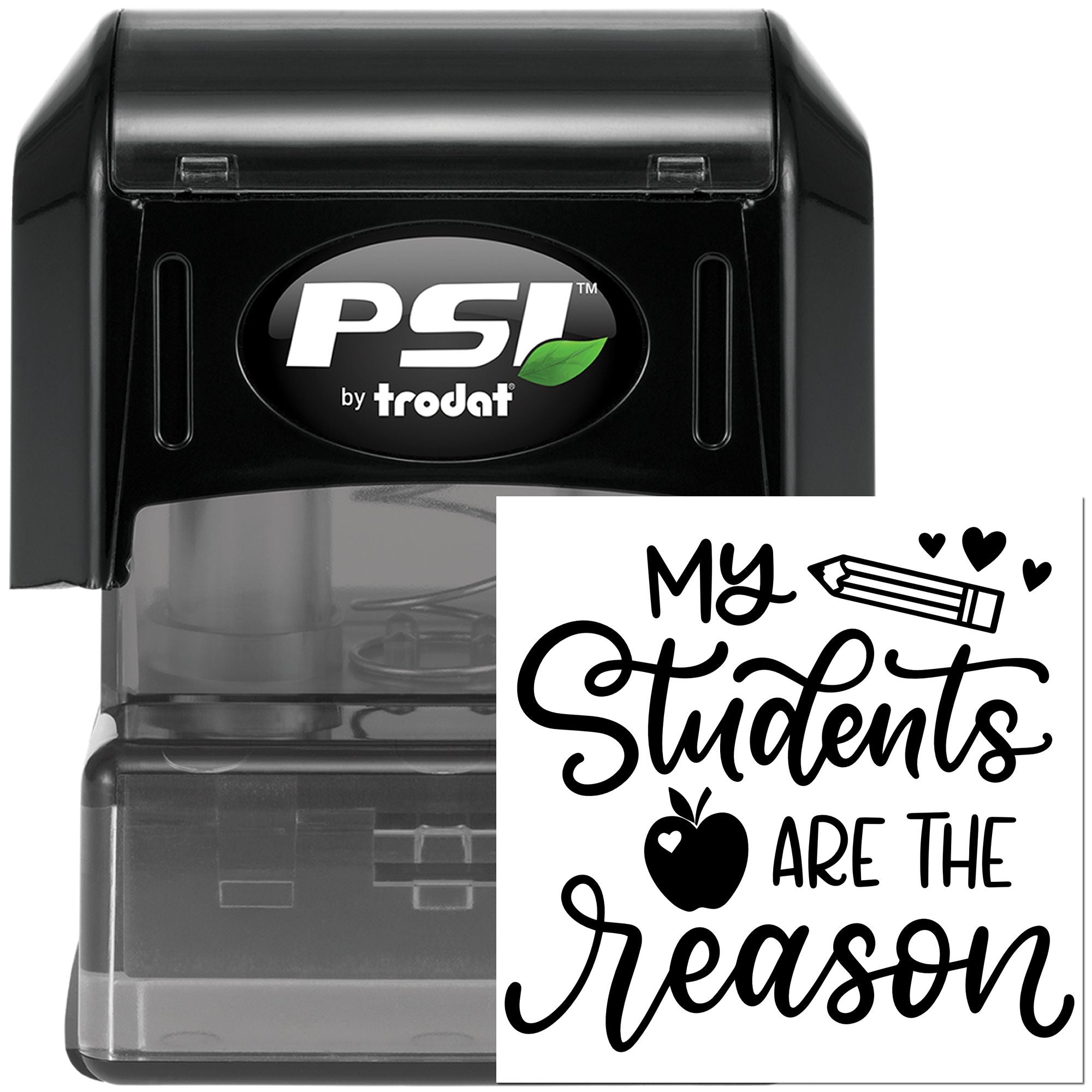 Pre-Inked My Students Matter Greeting Card Stamp