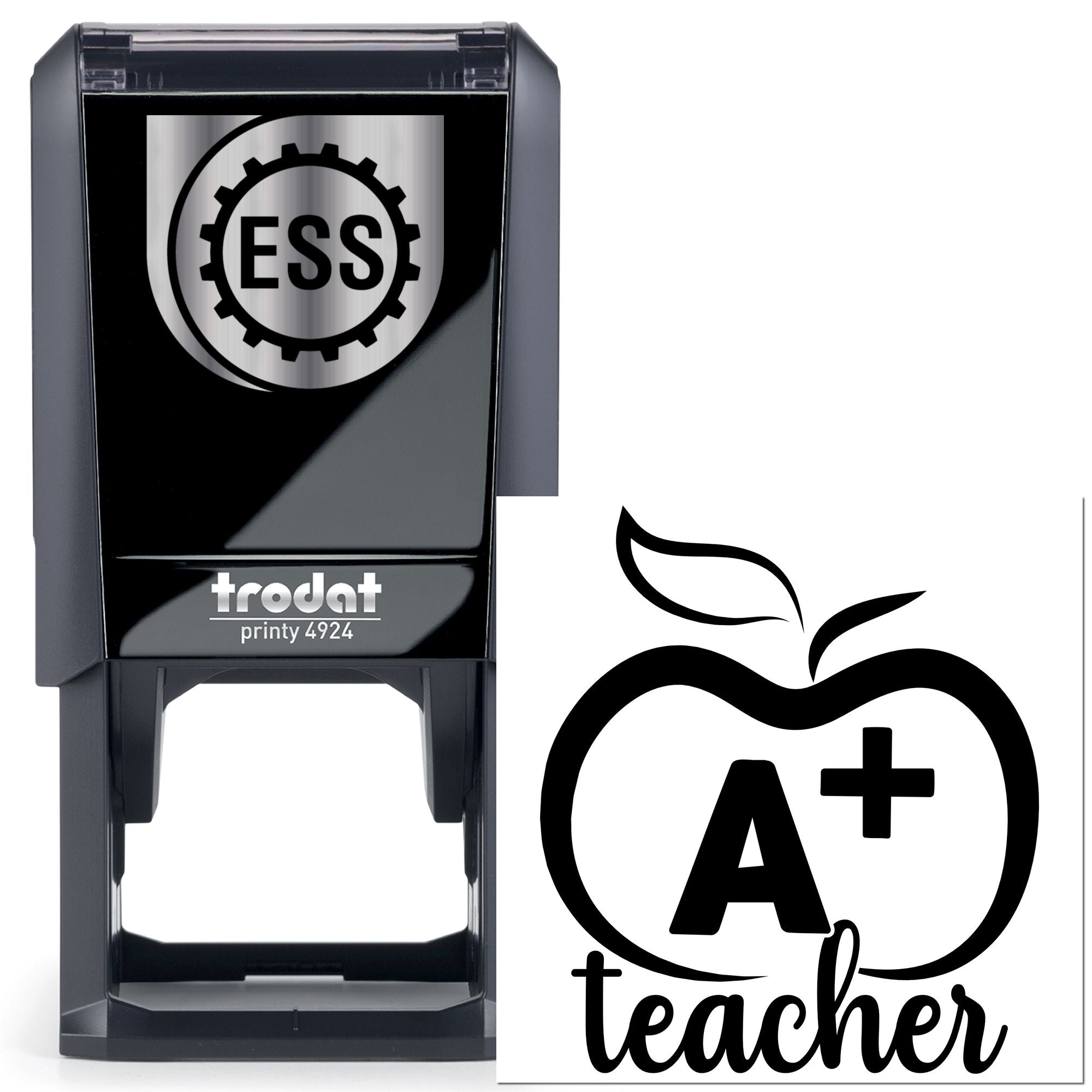 Self-Inking A Plus Teacher Scrapbook Stamp