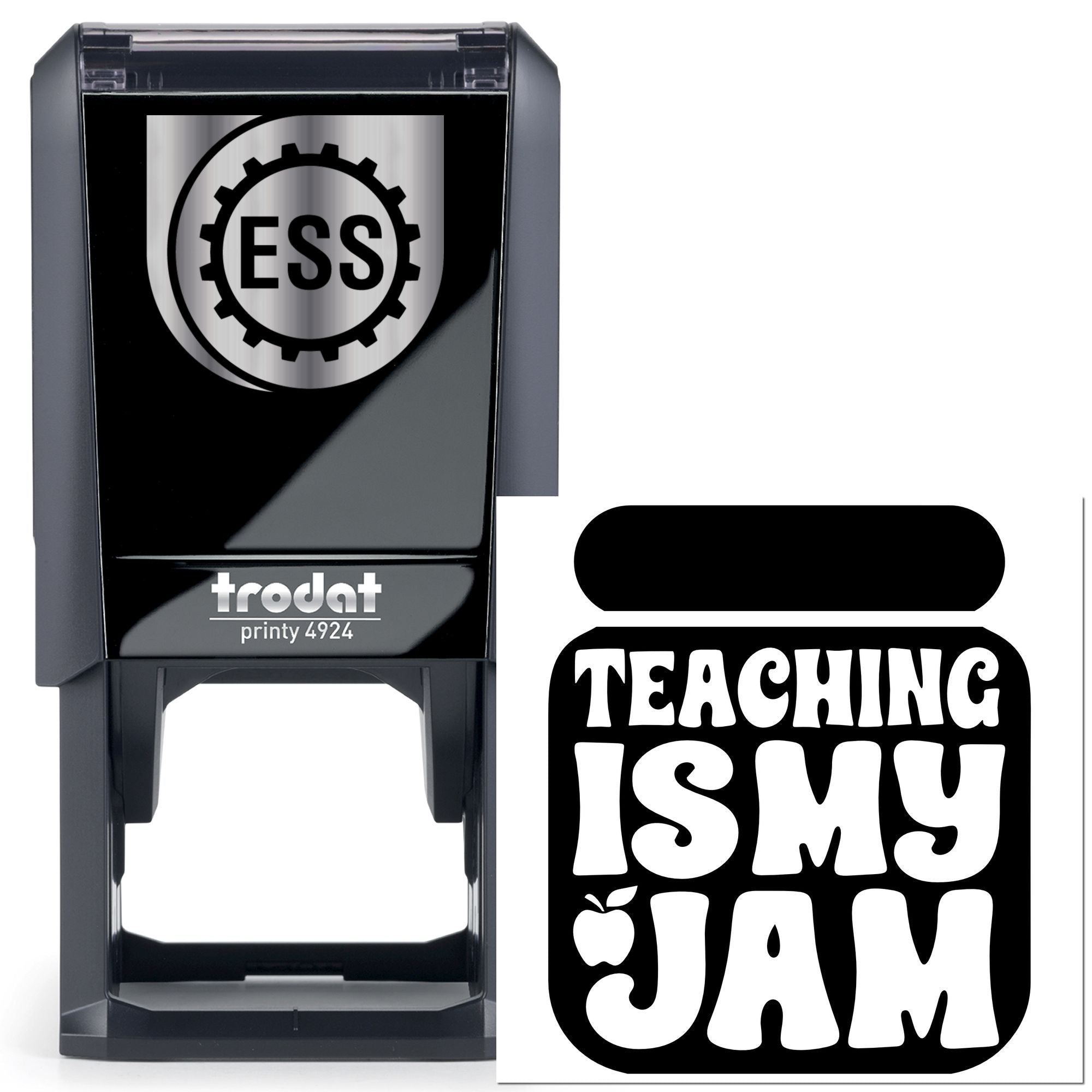 Self-Inking Teaching Jam Card Stamp