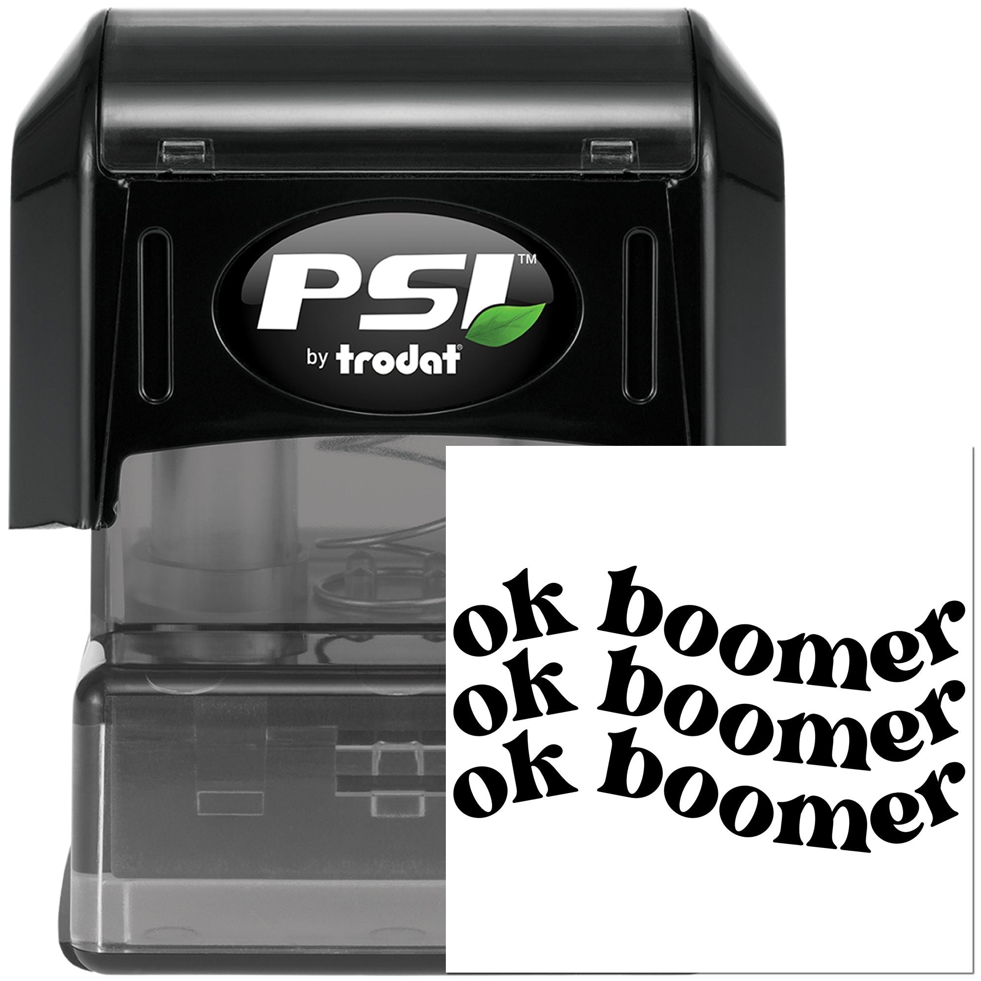 Pre-Inked Ok Boomer Meme Papercraft Stamp