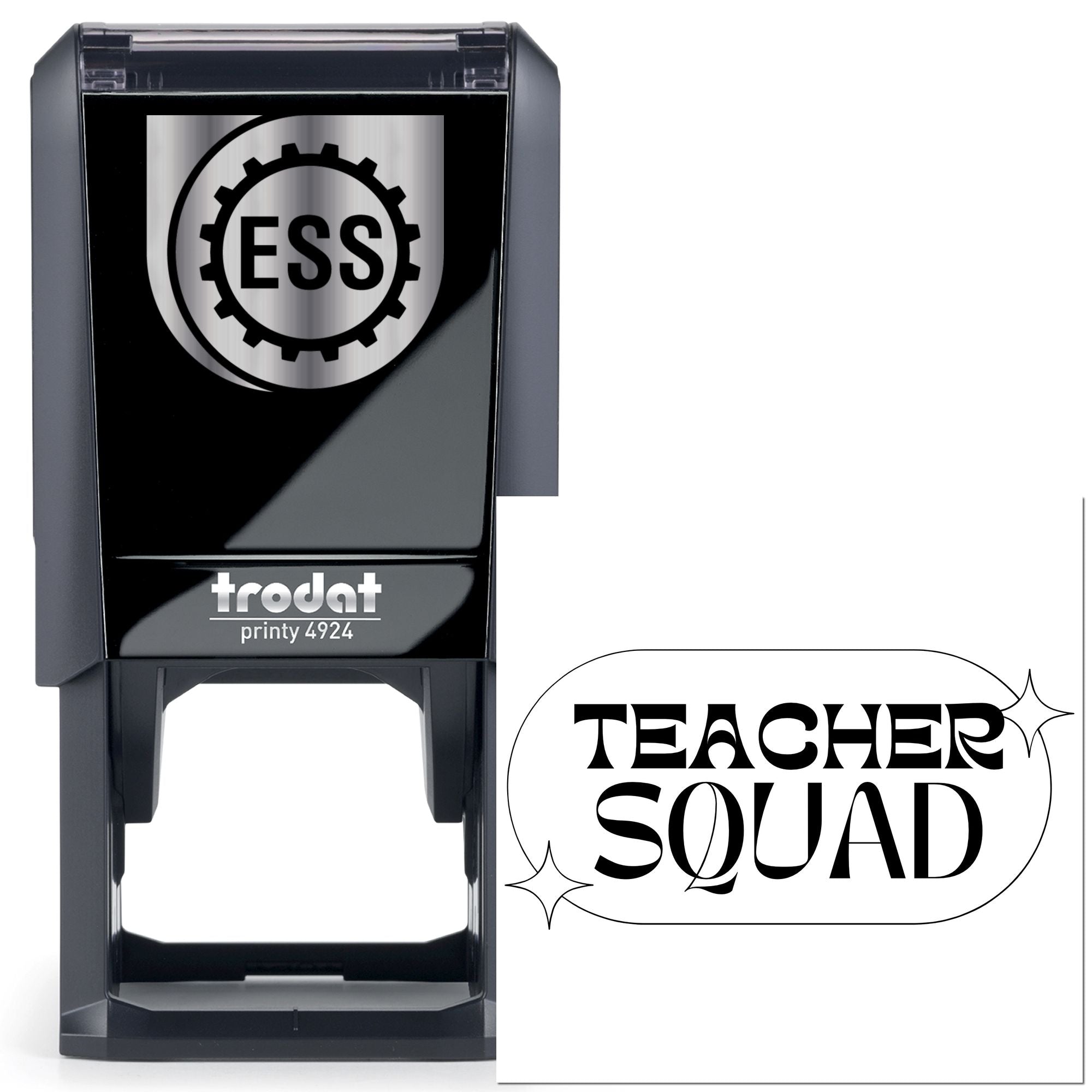 Self-Inking Teacher Squad Papercraft Stamp