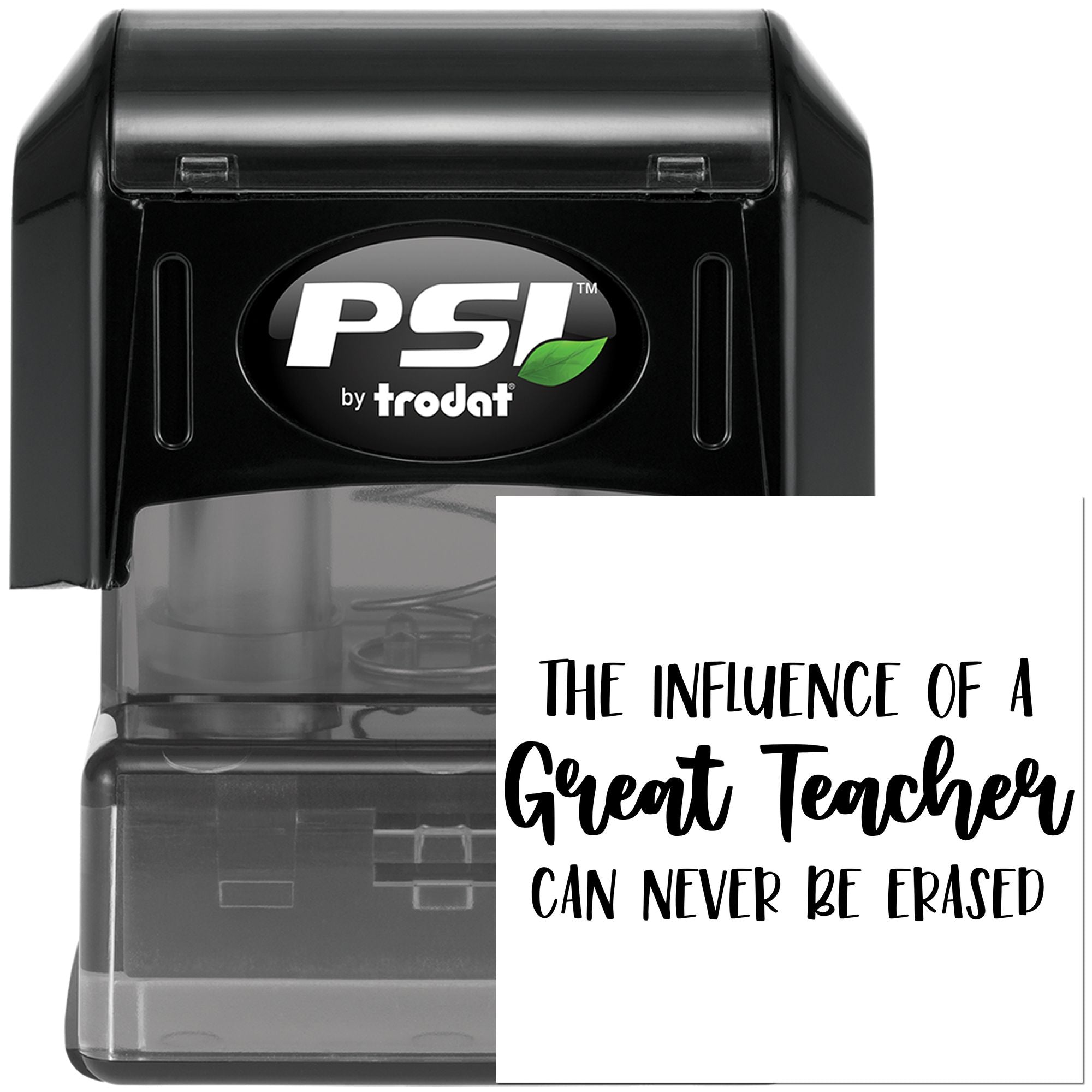 Pre-Inked Great Teacher Influence Craft Stamp