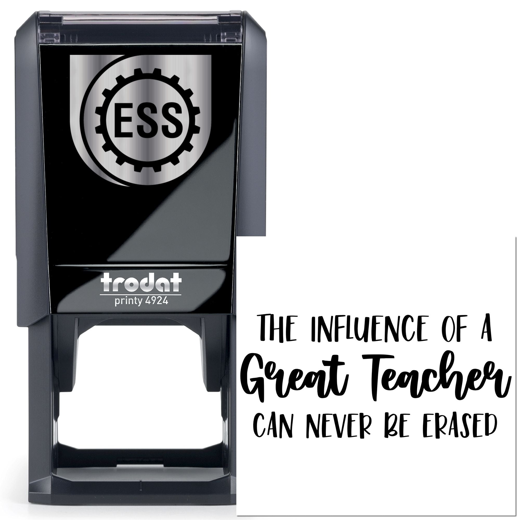 Self-Inking Teacher Quote Scrapbooking Stamp