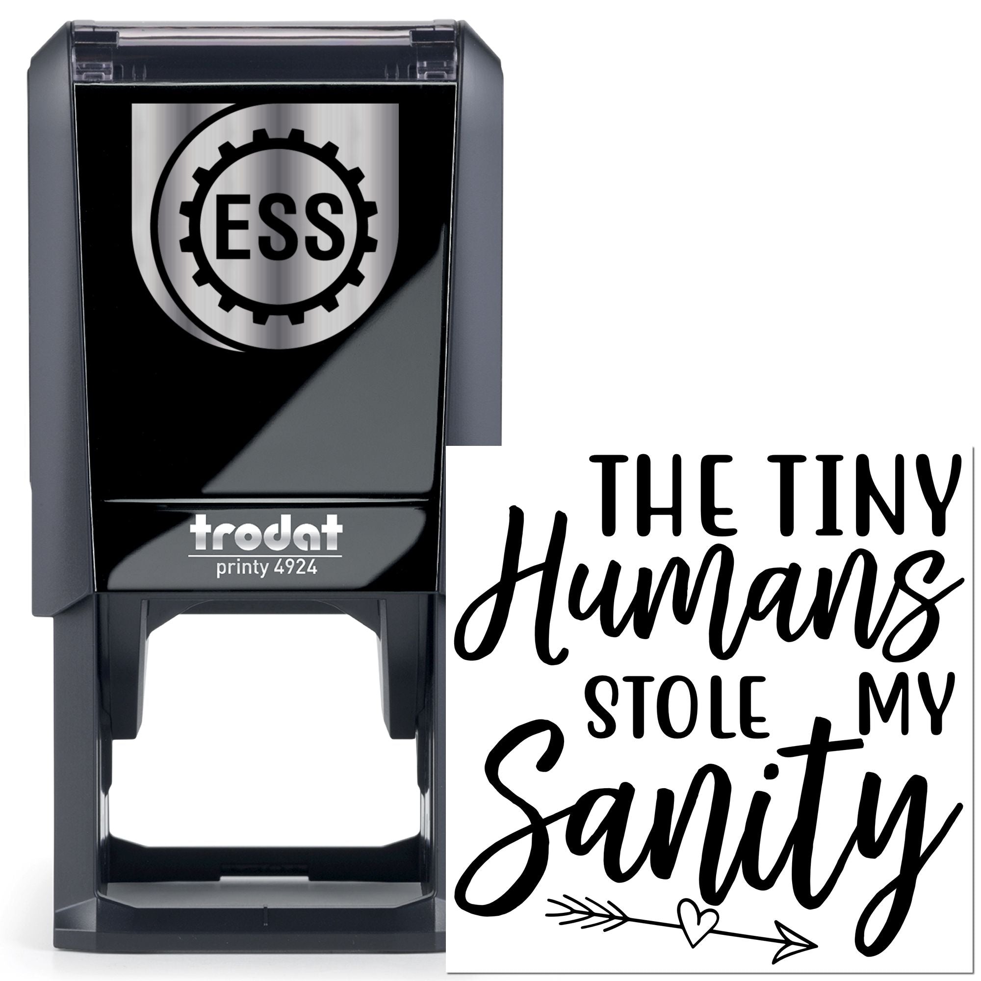 Self-Inking Sanity Stolen Crafting Stamp