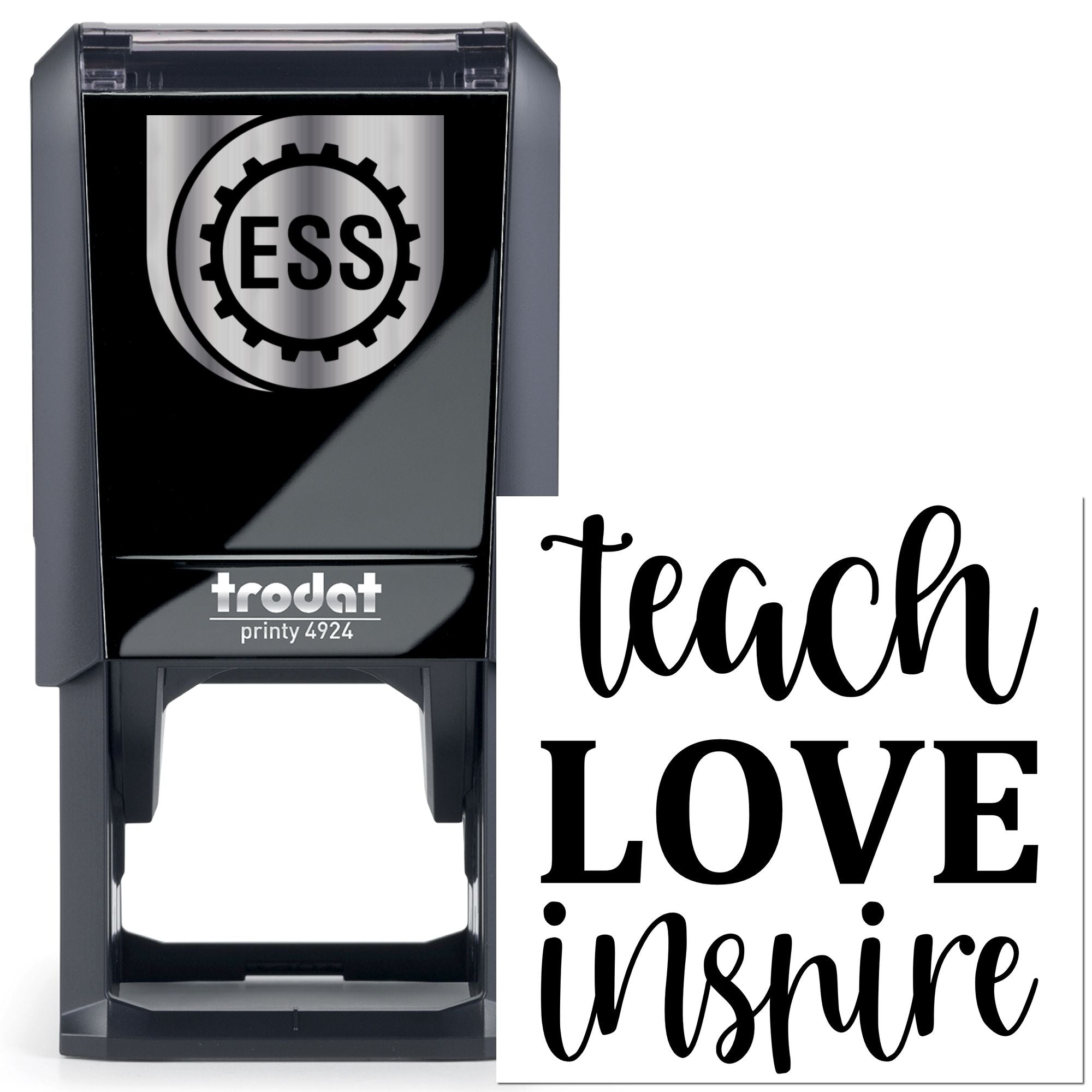 Self-Inking Inspire Love Place Card Stamp
