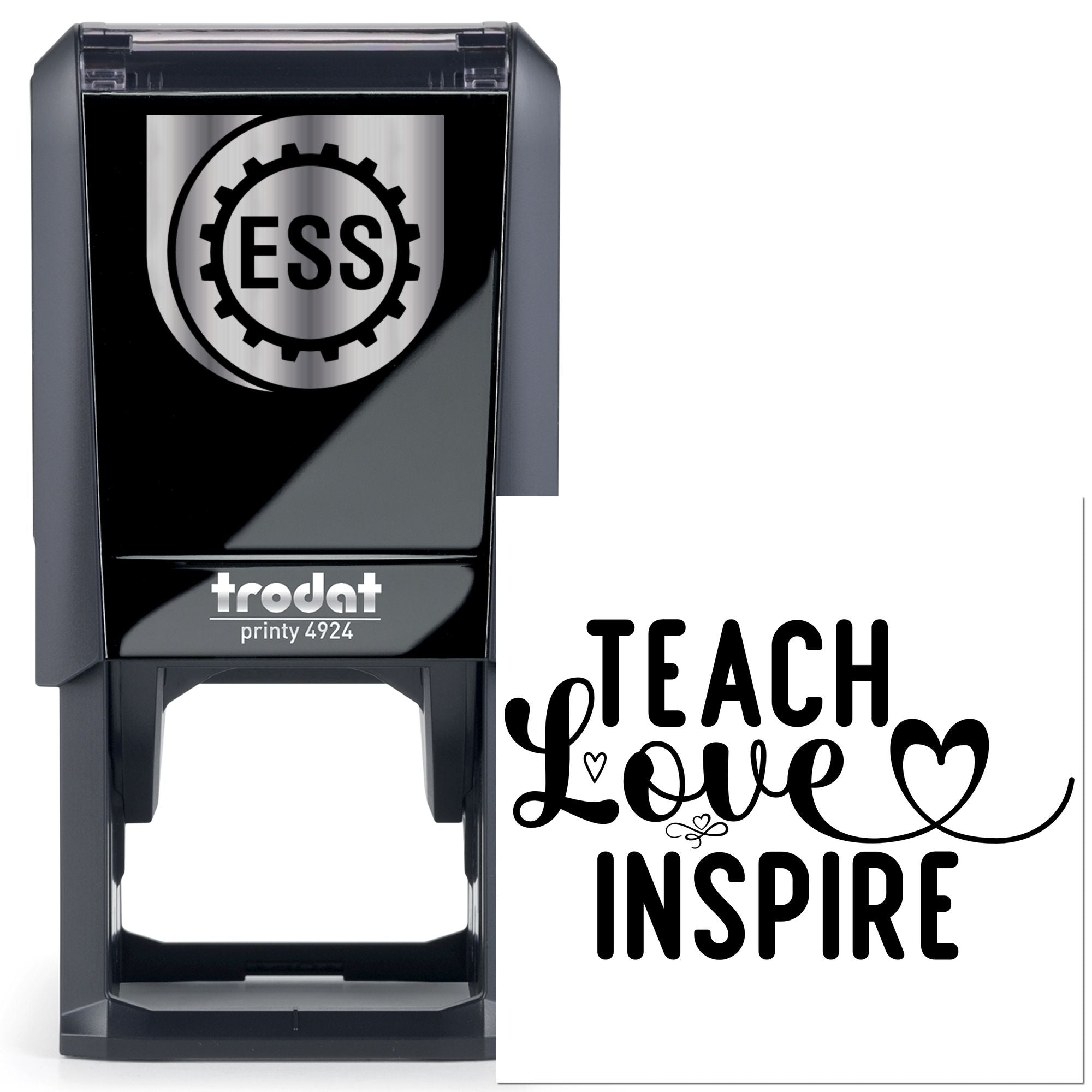 Self-Inking Love Inspire Party Favor Stamp