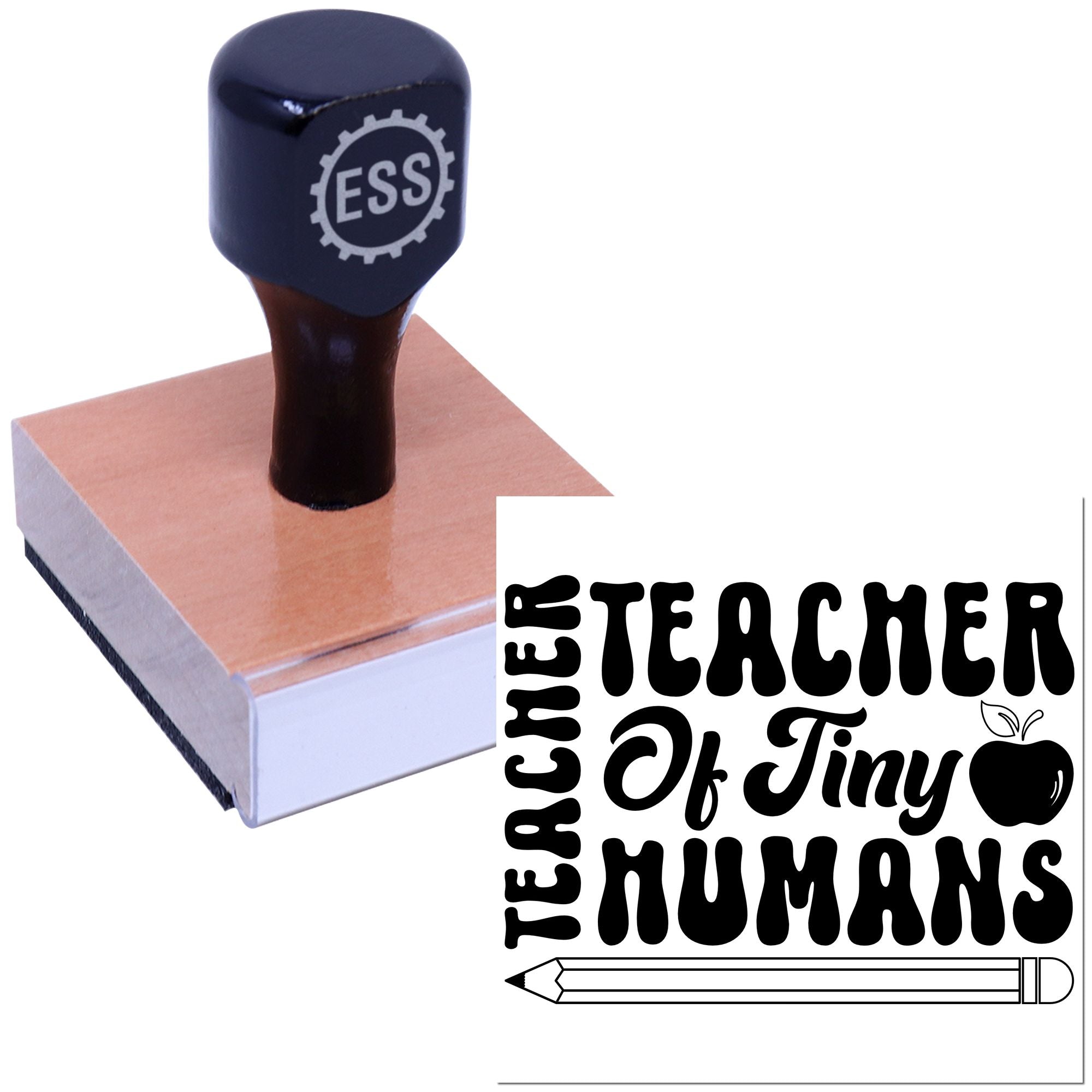 Mini Minds Mentor Handcraft Rubber Stamp