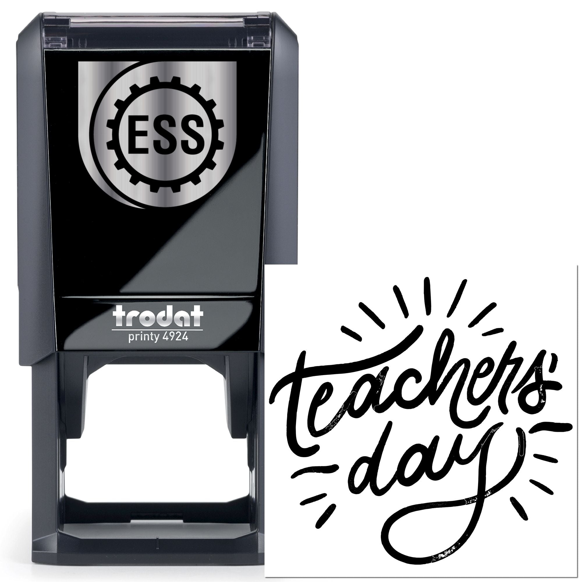 Self-Inking Teacher's Day Papercraft Stamp